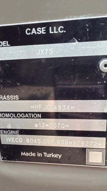 Case IH JX75 Tractor