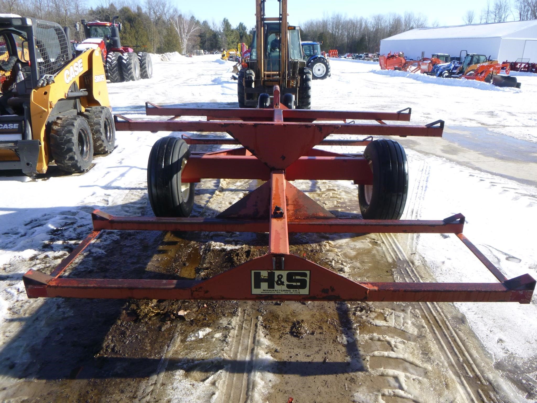  H & S BT8 Bale Wagons and Trailer