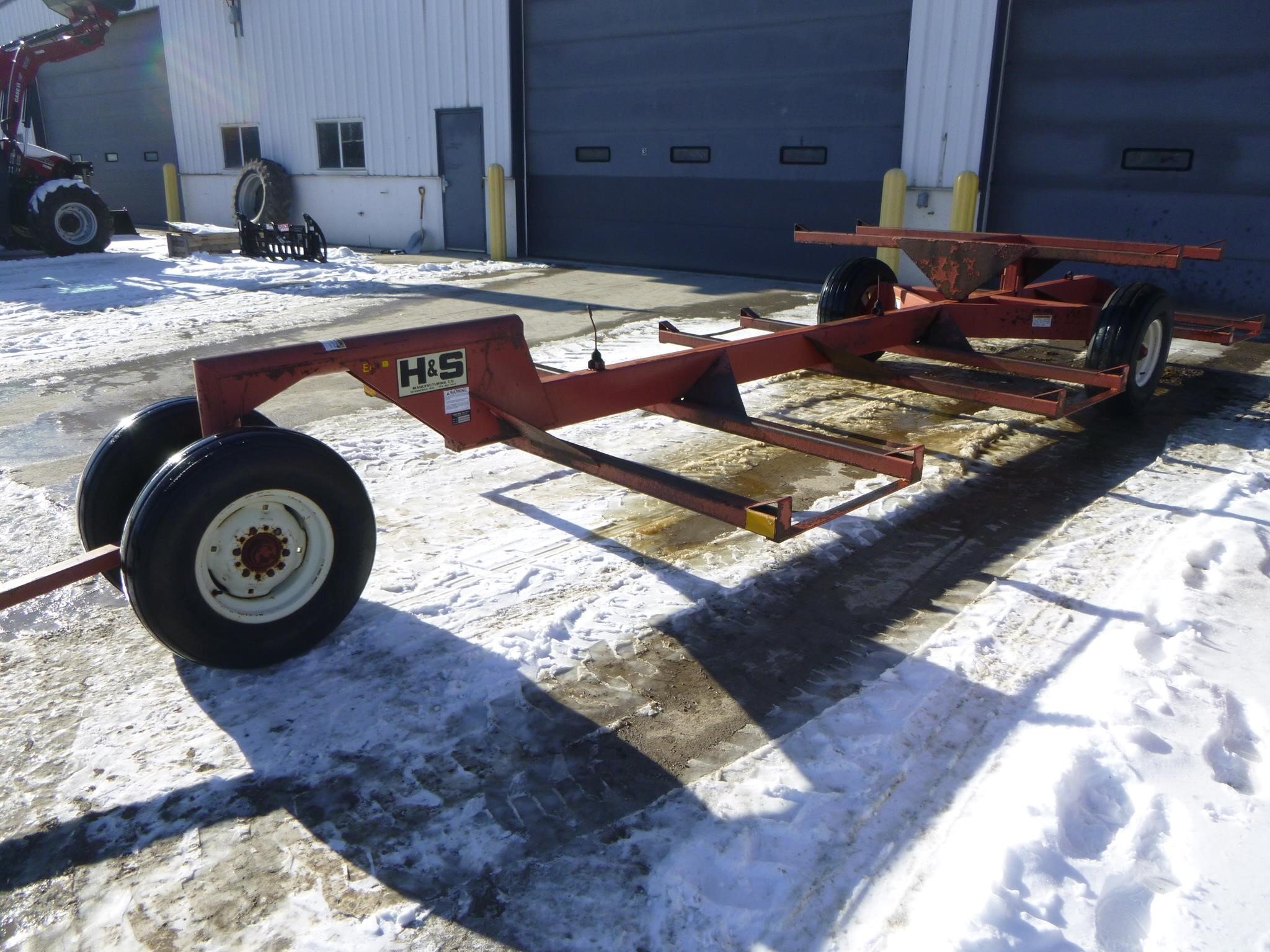  H & S BT8 Bale Wagons and Trailer