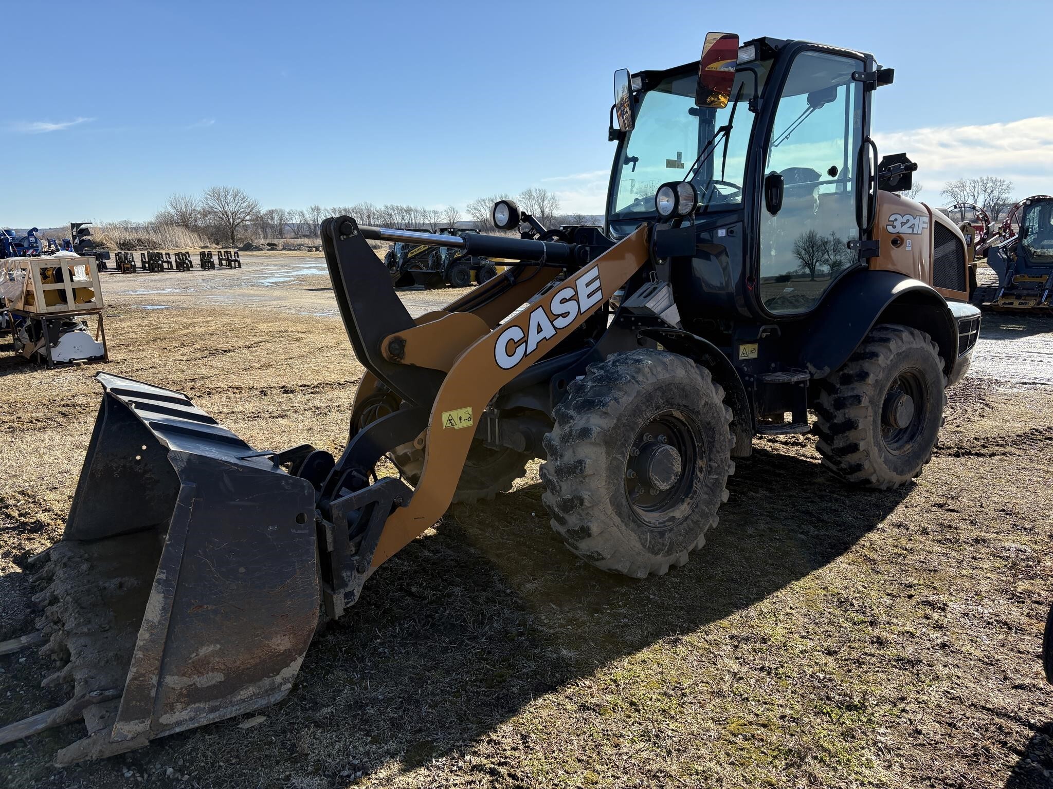 2018 Case 321F Wheel Loader