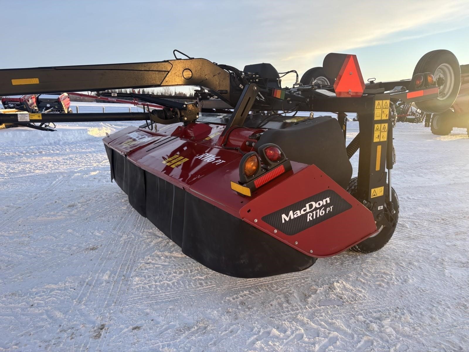 2023 MacDon R116PT Pull-Type Windrowers and Swather