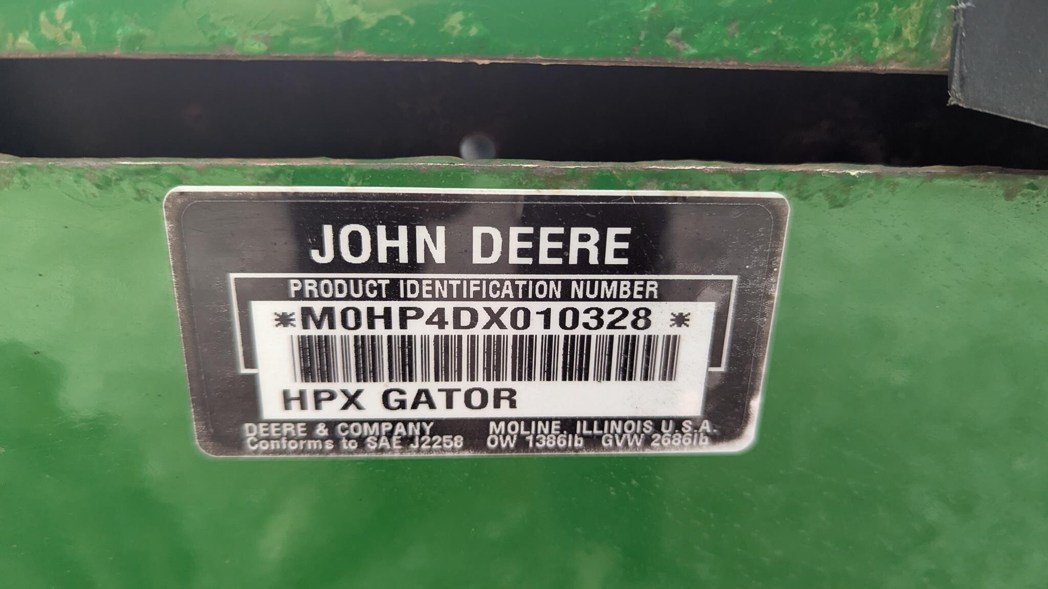 2004 John Deere Gator HPX ATVs and Utility Vehicle
