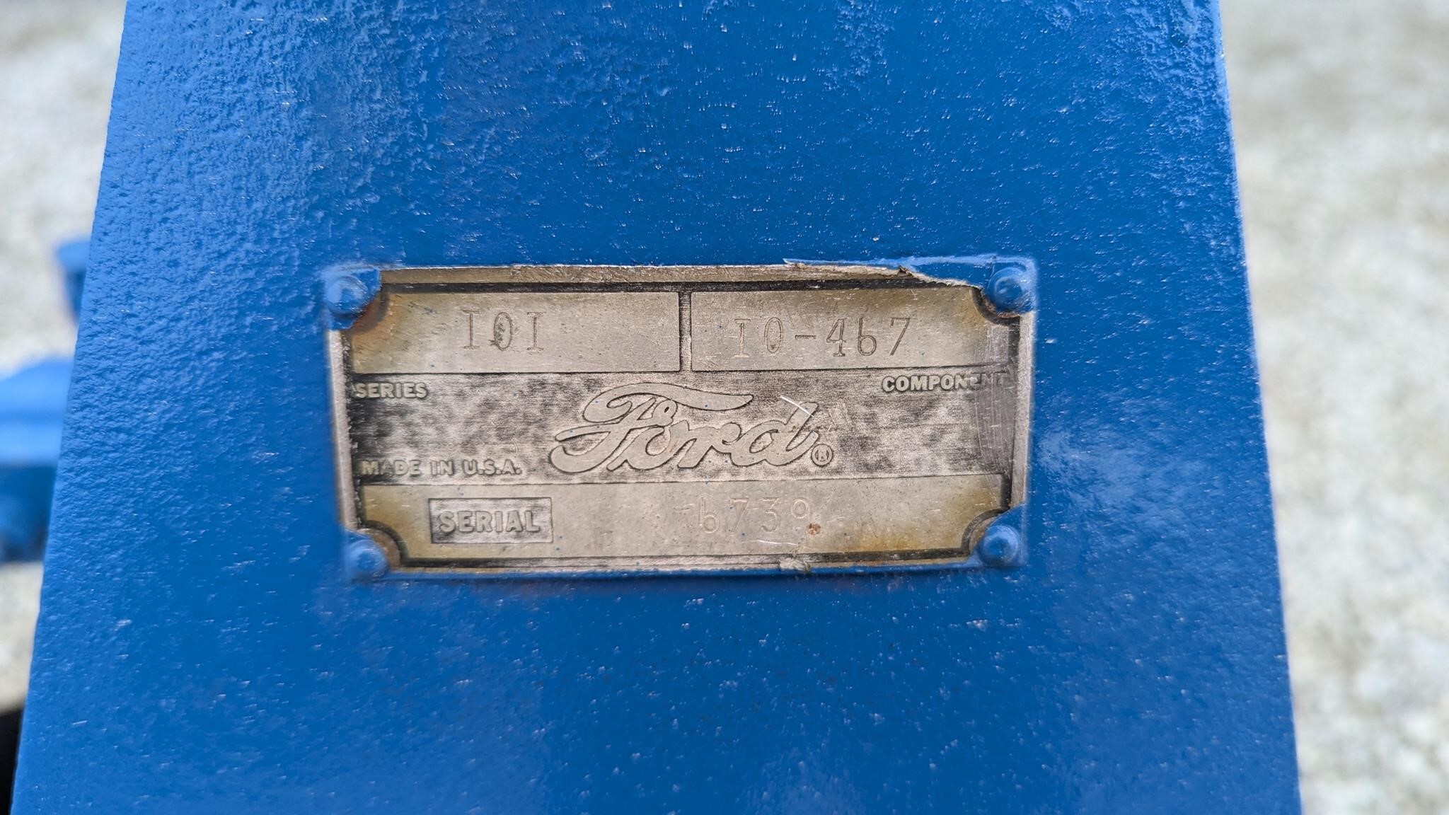  Ford 101 Plow