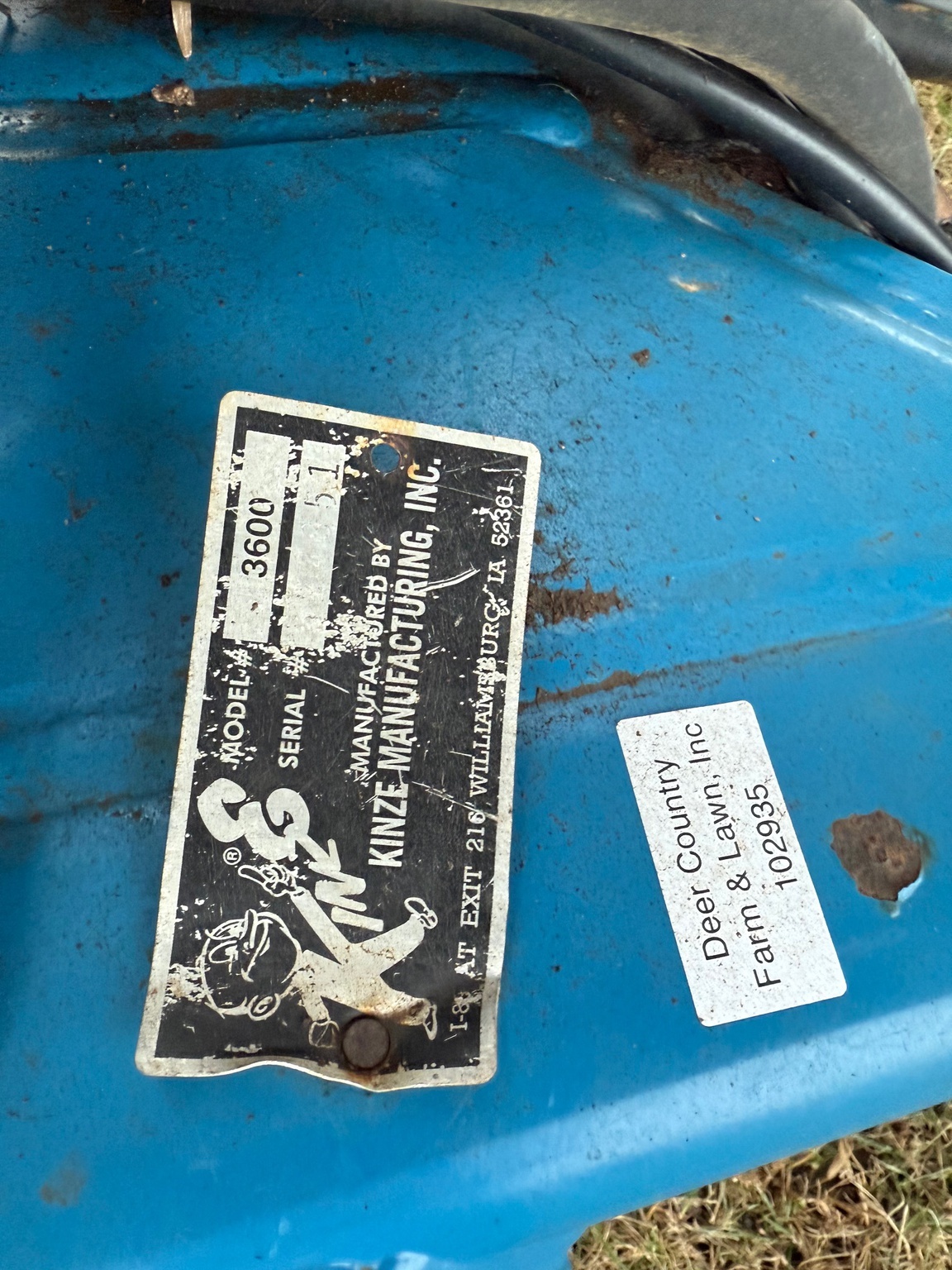 2012 Kinze 3600 Planter