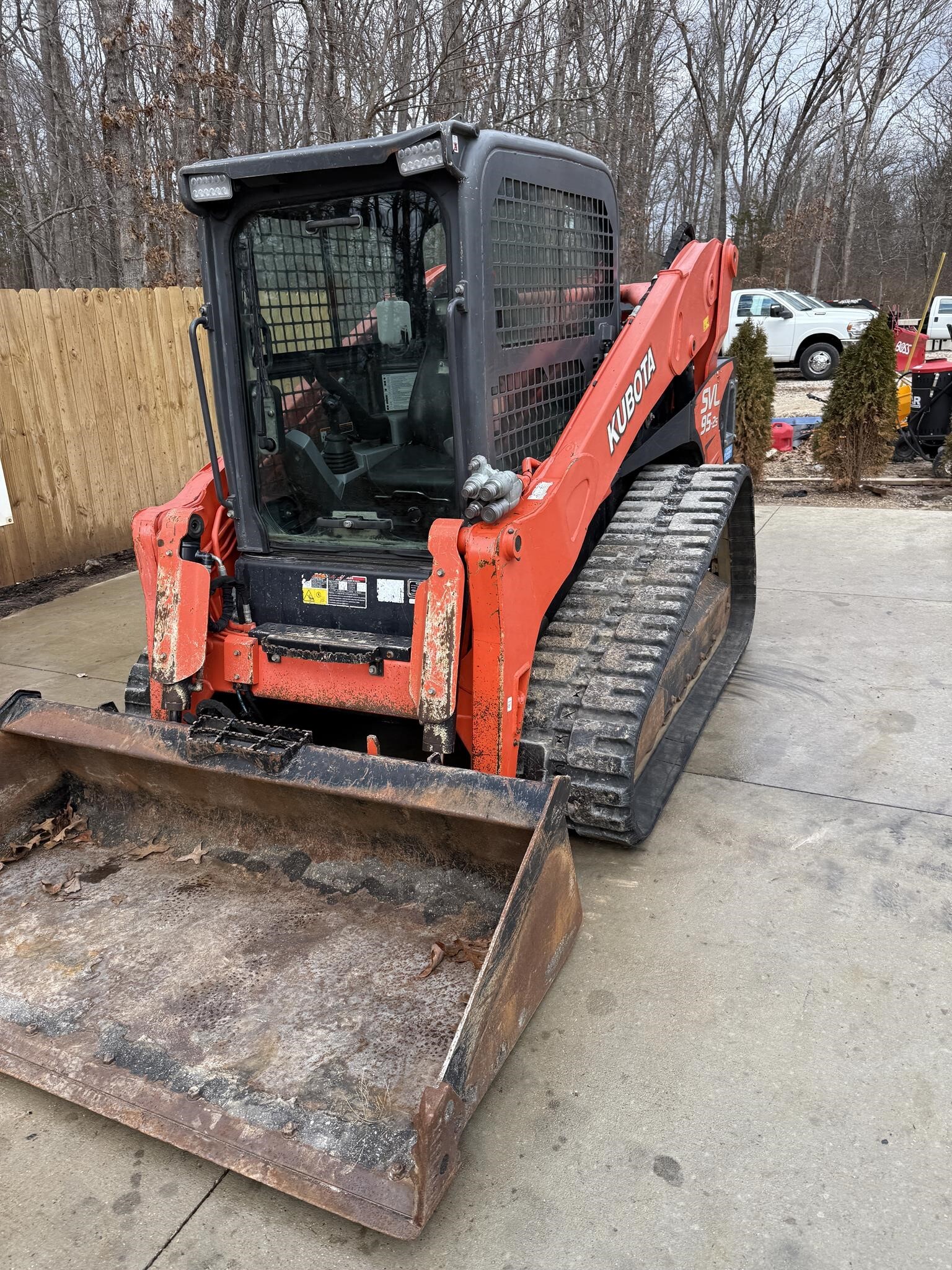 2017 Kubota SVL95-2S Skid Steer