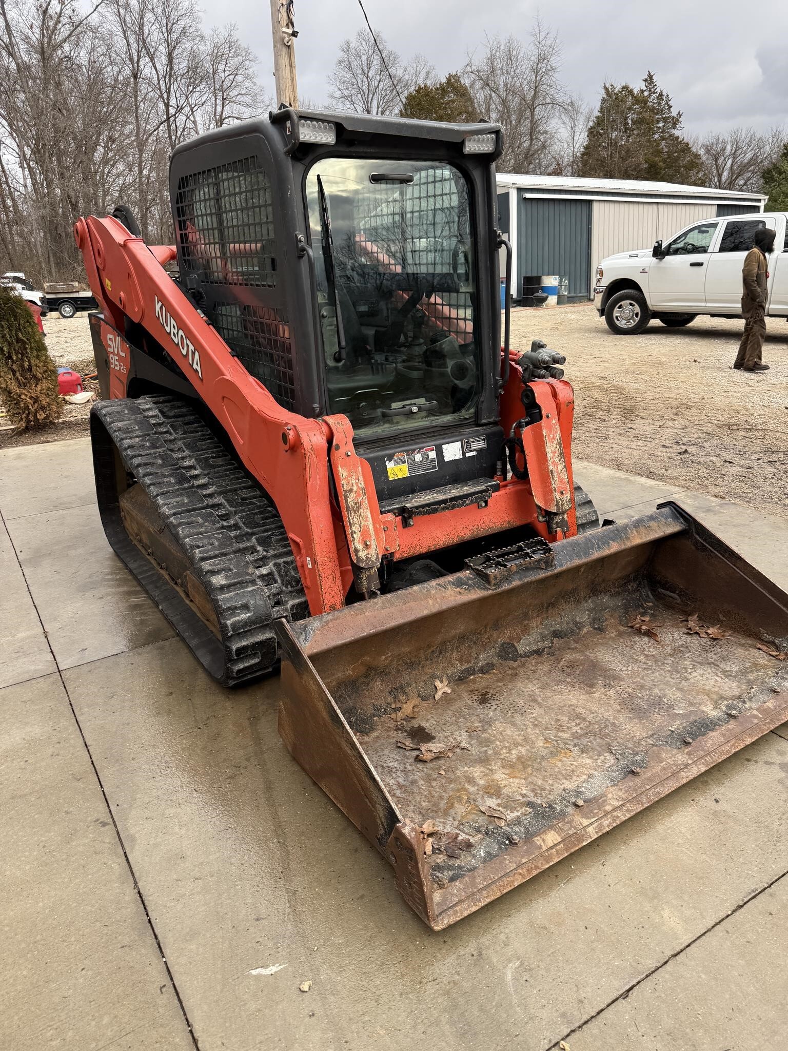 2017 Kubota SVL95-2S Skid Steer