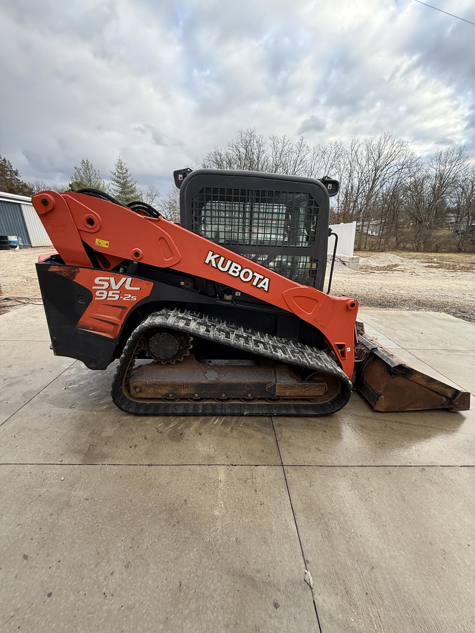 2017 Kubota SVL95-2S Skid Steer