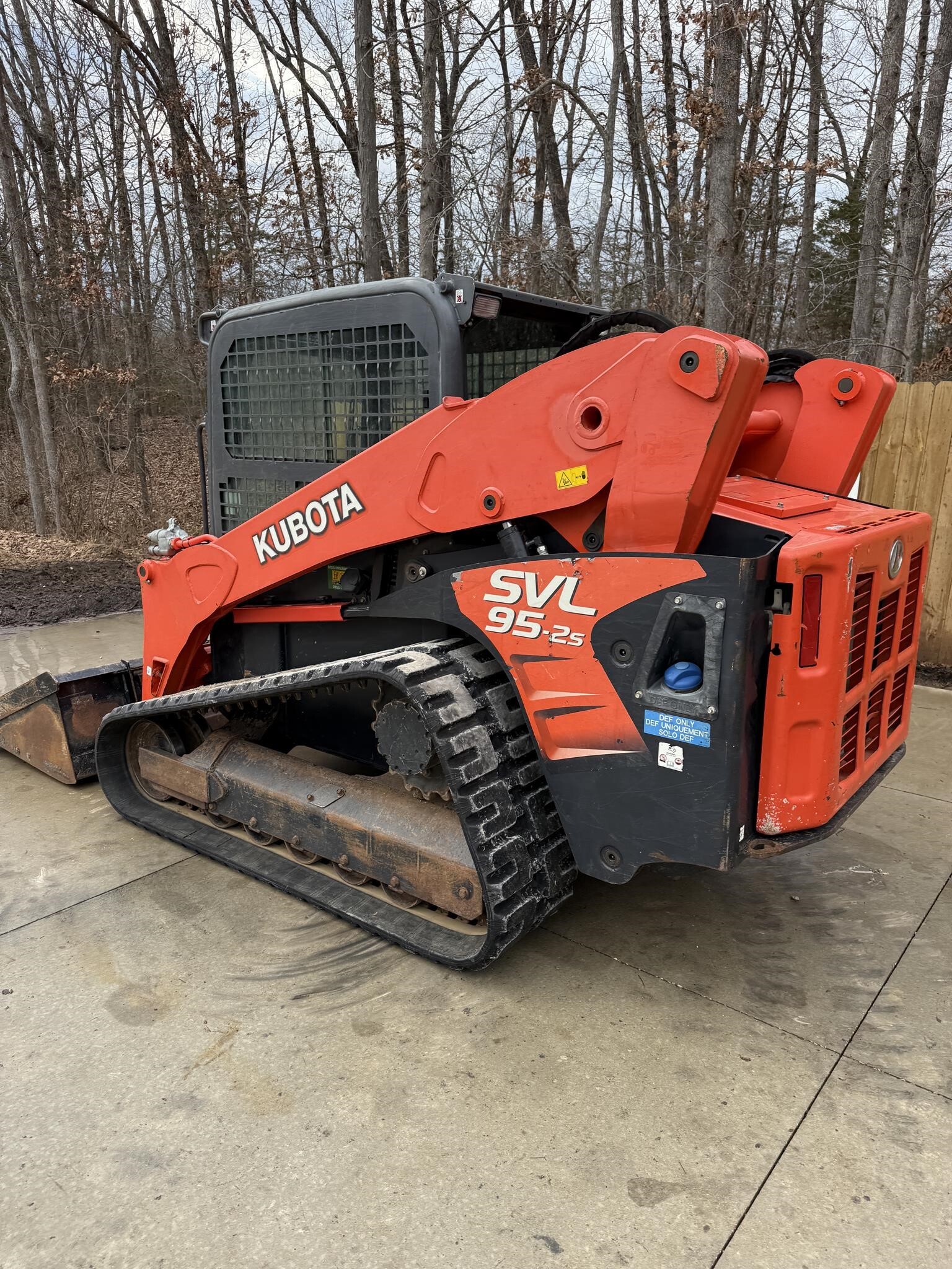 2017 Kubota SVL95-2S Skid Steer