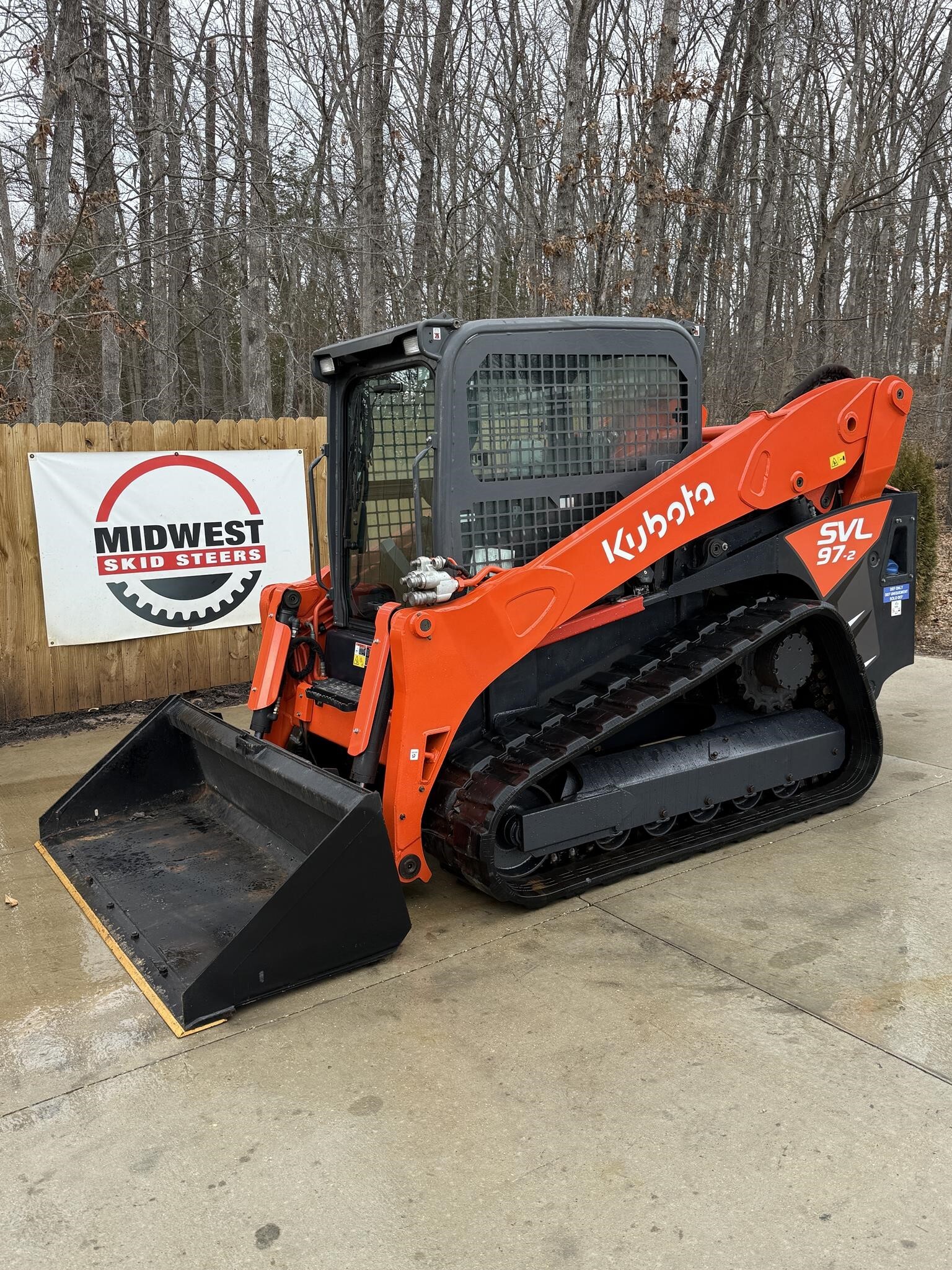 2022 Kubota SVL97-2 Skid Steer