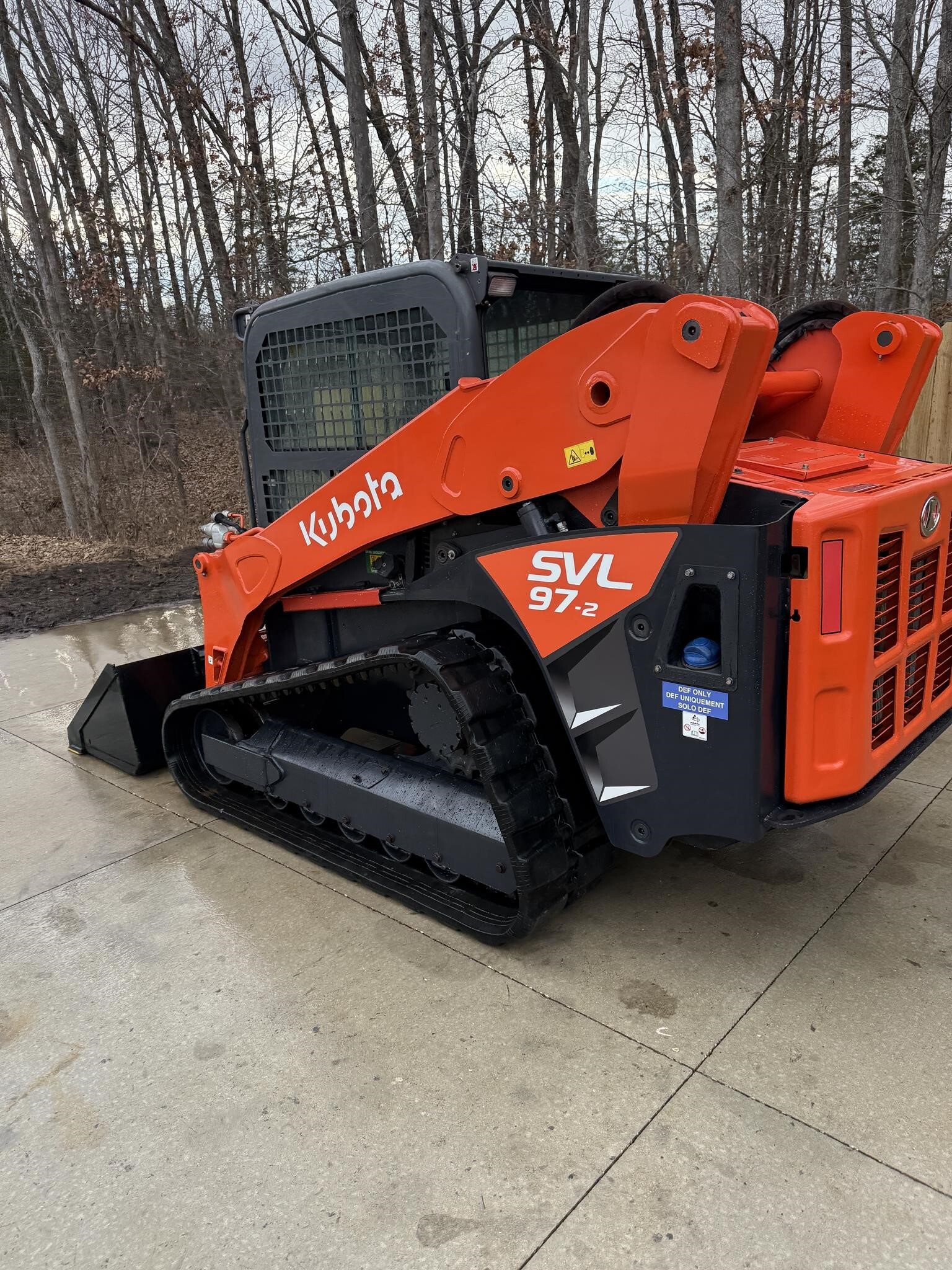 2022 Kubota SVL97-2 Skid Steer
