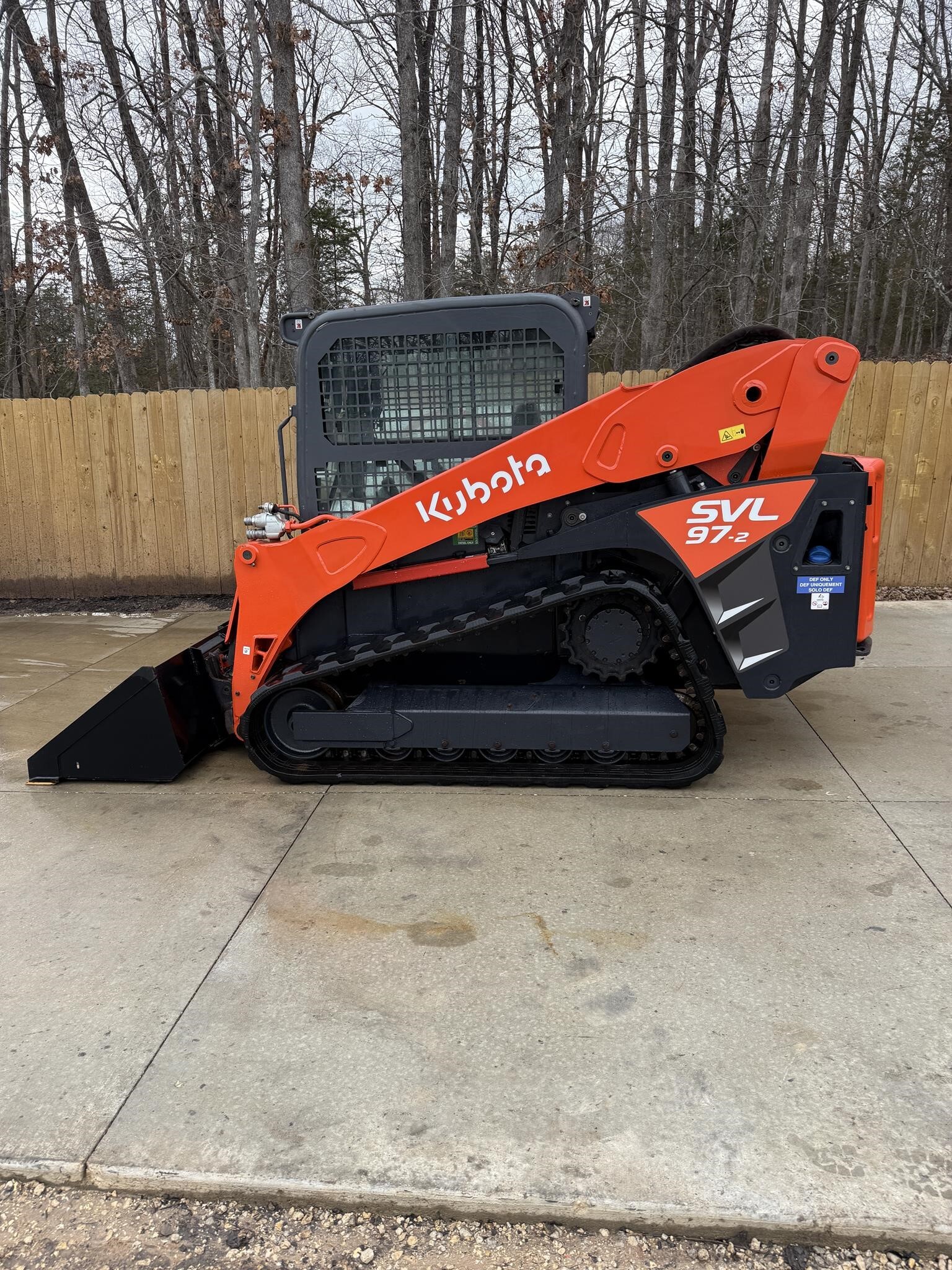 2022 Kubota SVL97-2 Skid Steer