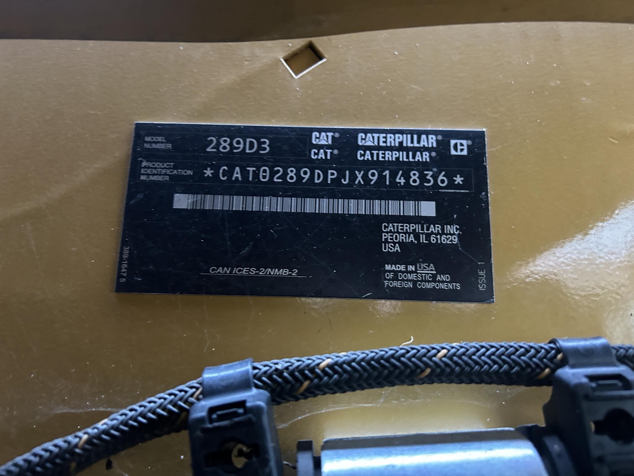 2023 Caterpillar 289D3 Skid Steer