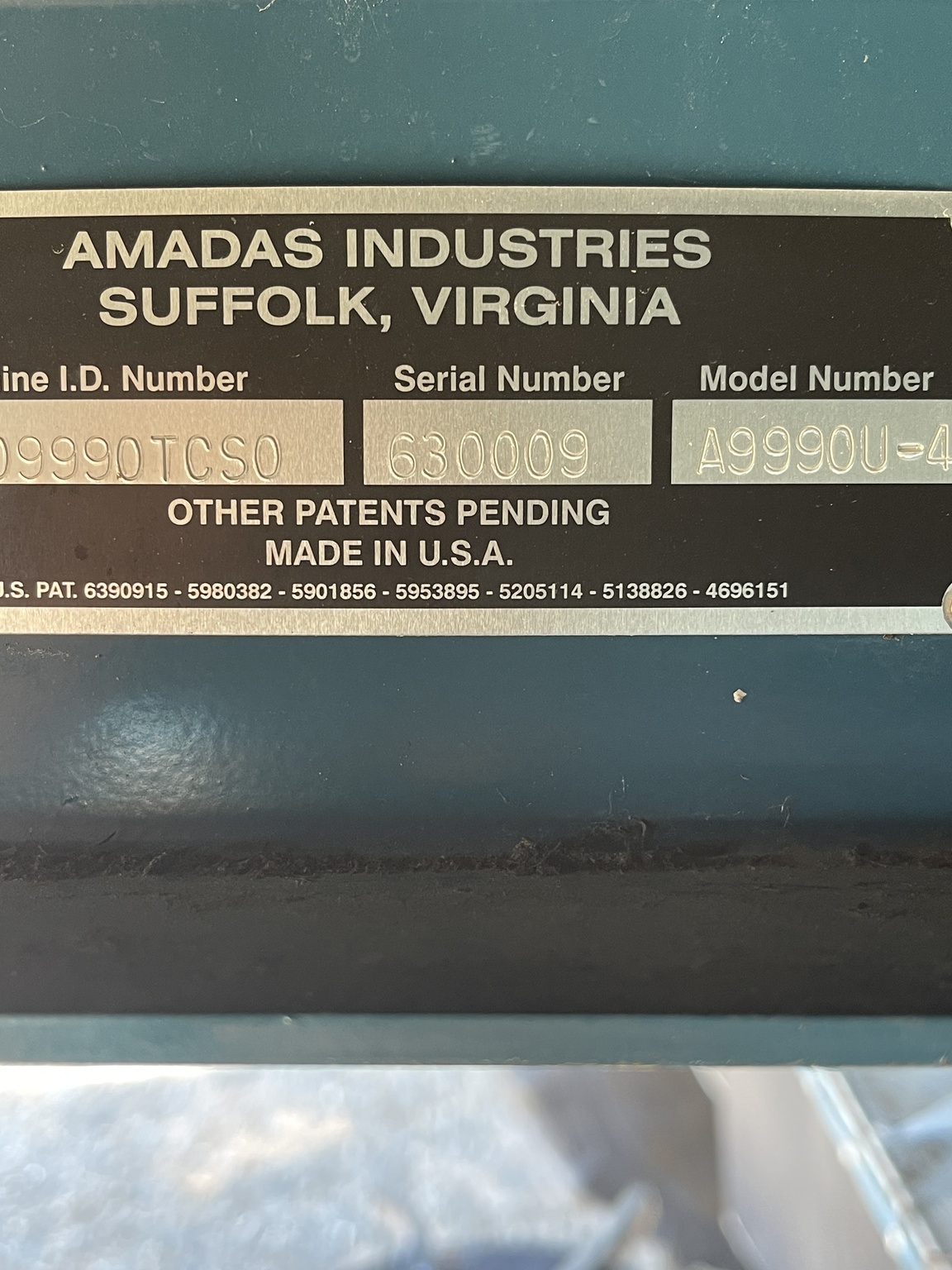 2025 Amadas 9990 Peanut Equipment