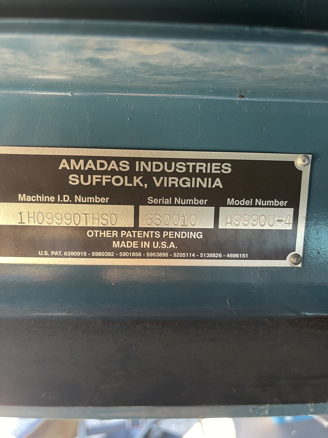 2025 Amadas 9990 Peanut Equipment