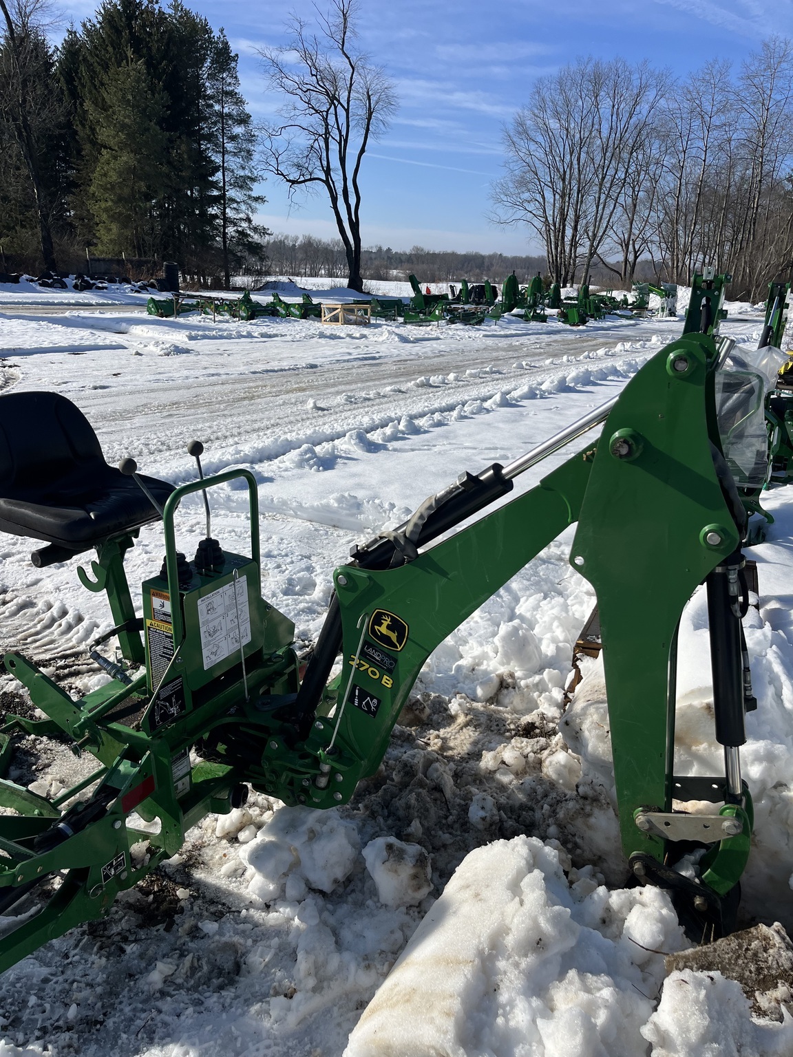 2018 John Deere 270B Backhoe