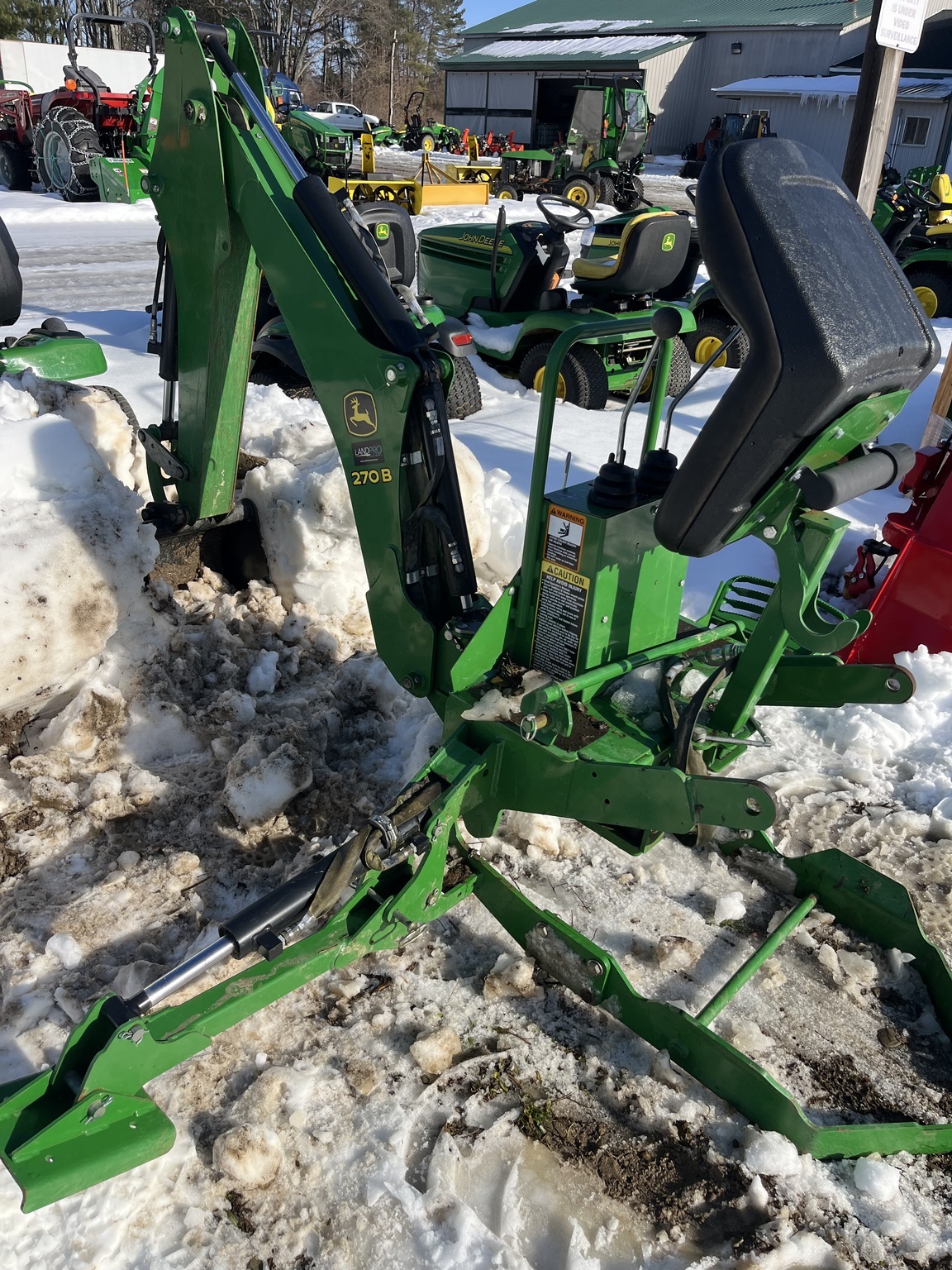 2018 John Deere 270B Backhoe