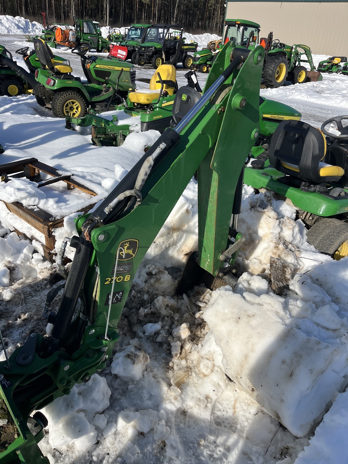 2018 John Deere 270B Backhoe