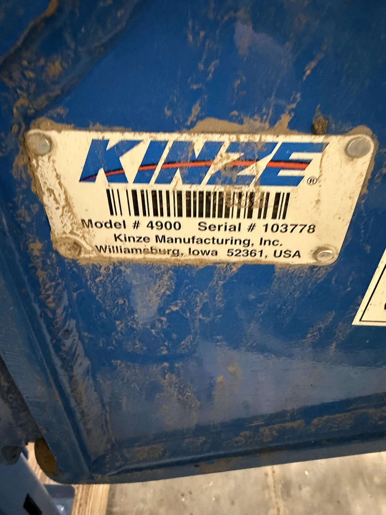 2014 Kinze 4900 Planter