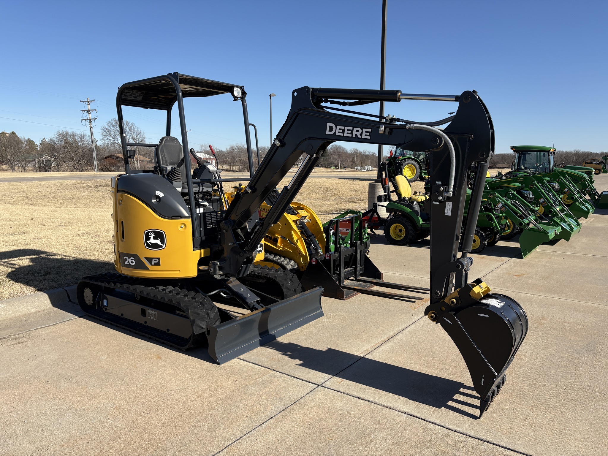 2024 John Deere 26 P Mini Excavator