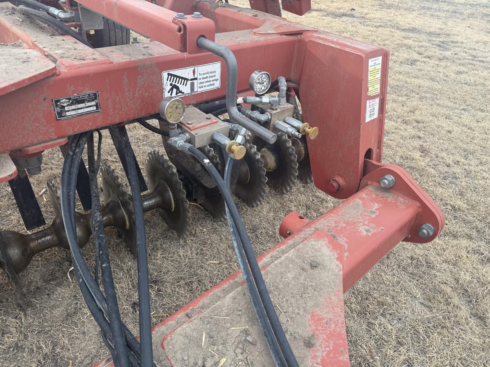 2011 Krause Excelerator 8000 Vertical Tillage