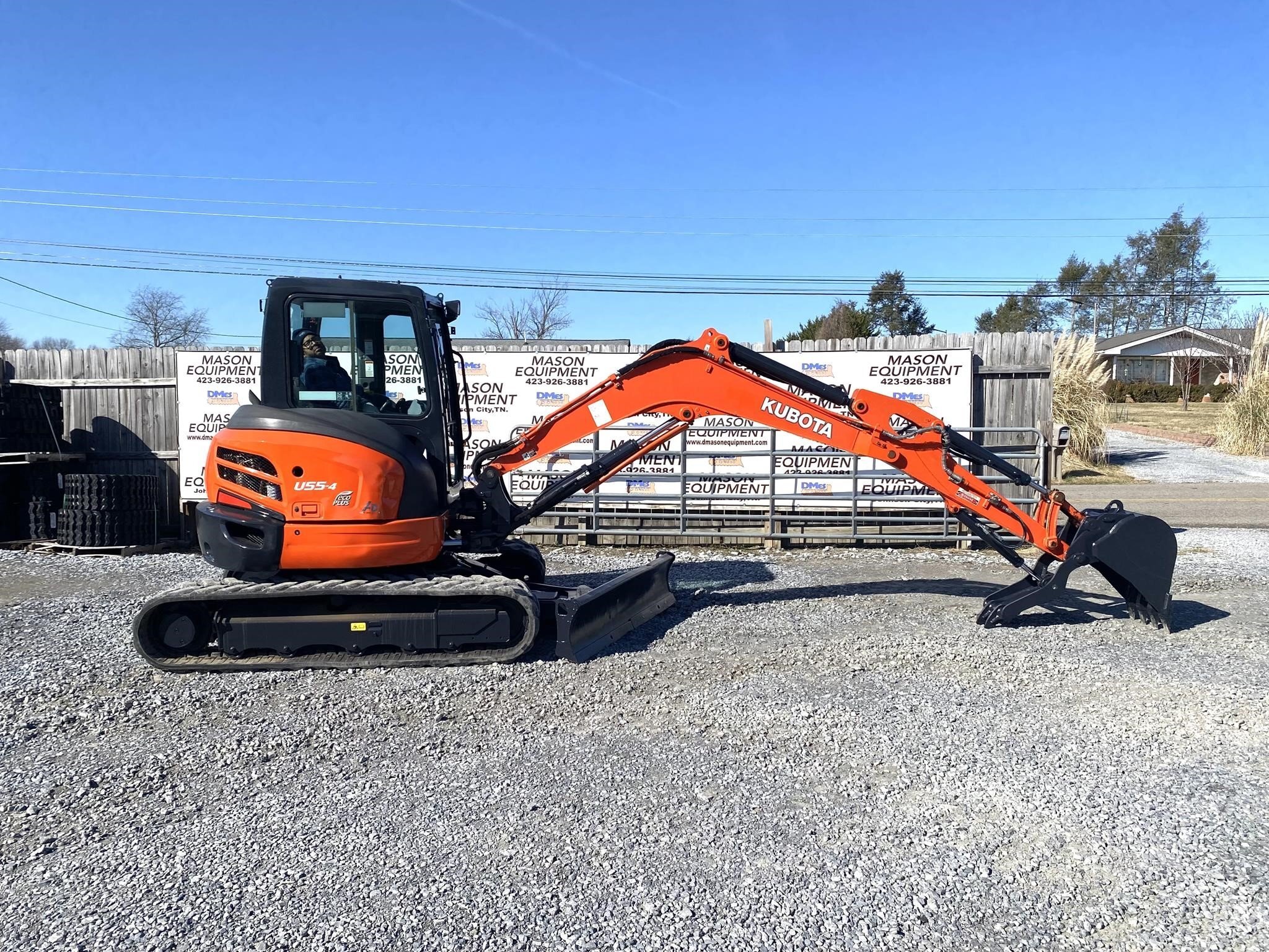 2017 Kubota U55-4 Mini Excavator