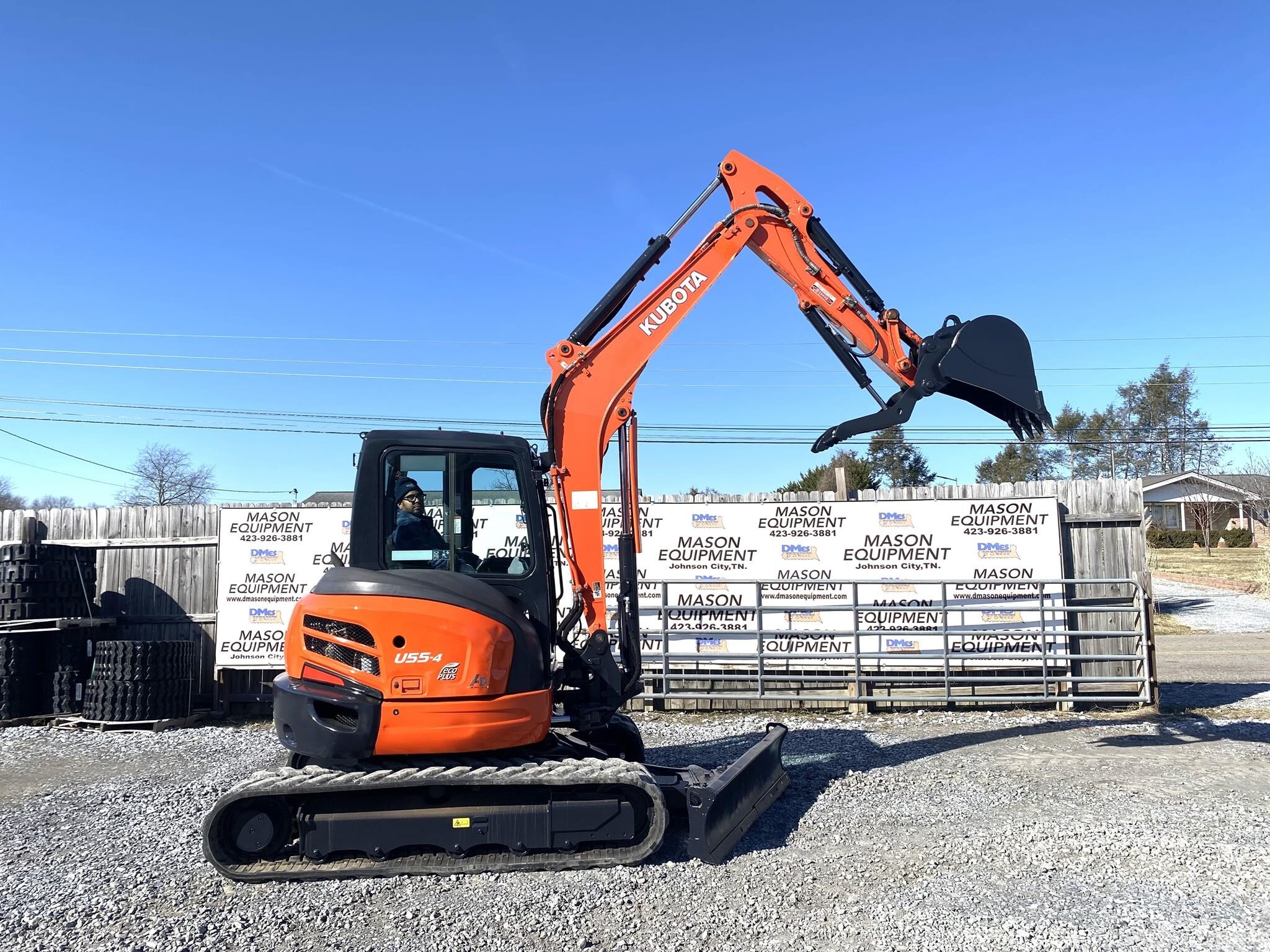 2017 Kubota U55-4 Mini Excavator