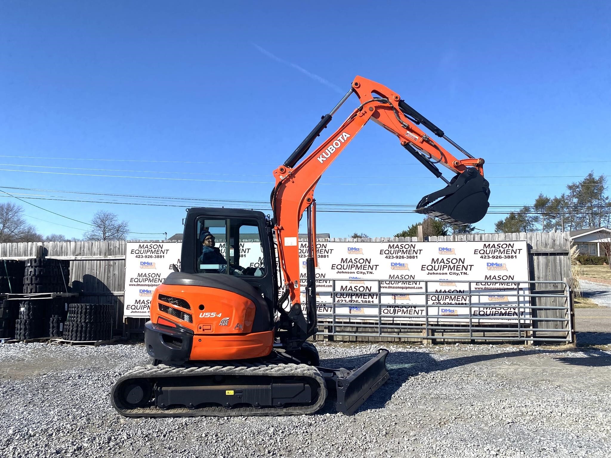 2017 Kubota U55-4 Mini Excavator
