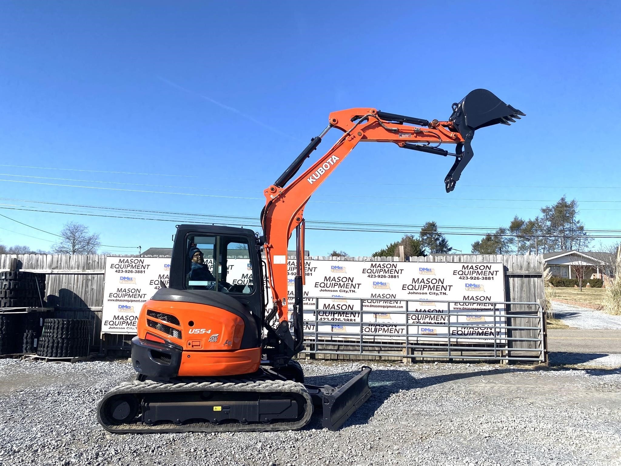 2017 Kubota U55-4 Mini Excavator