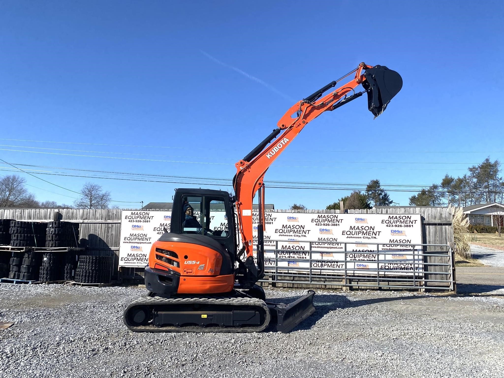 2017 Kubota U55-4 Mini Excavator