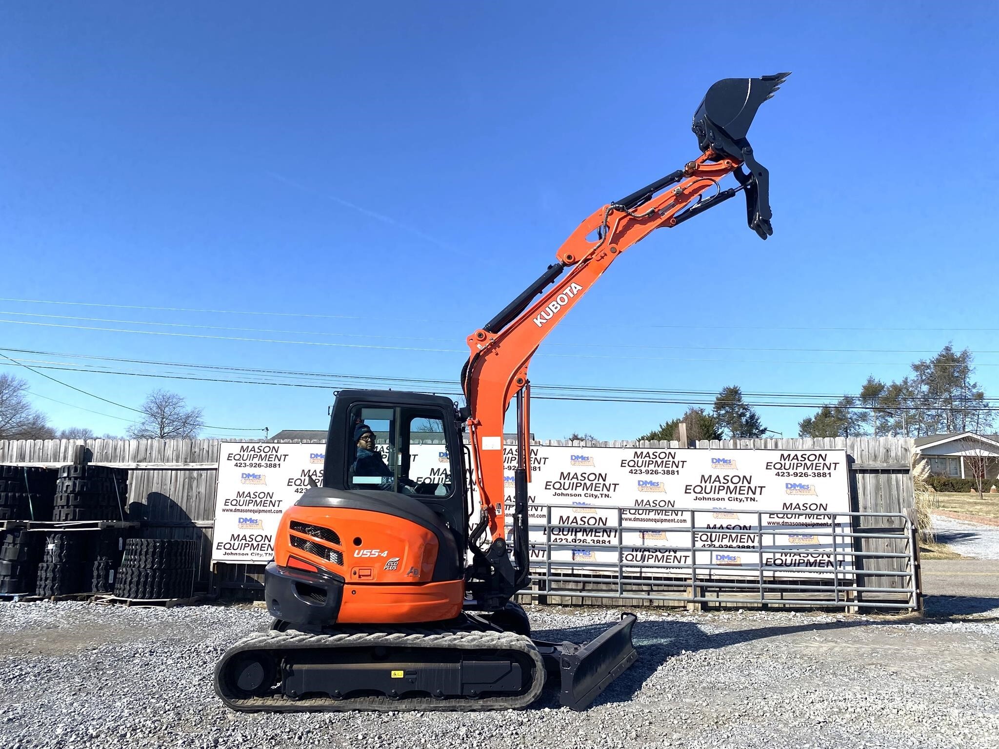 2017 Kubota U55-4 Mini Excavator