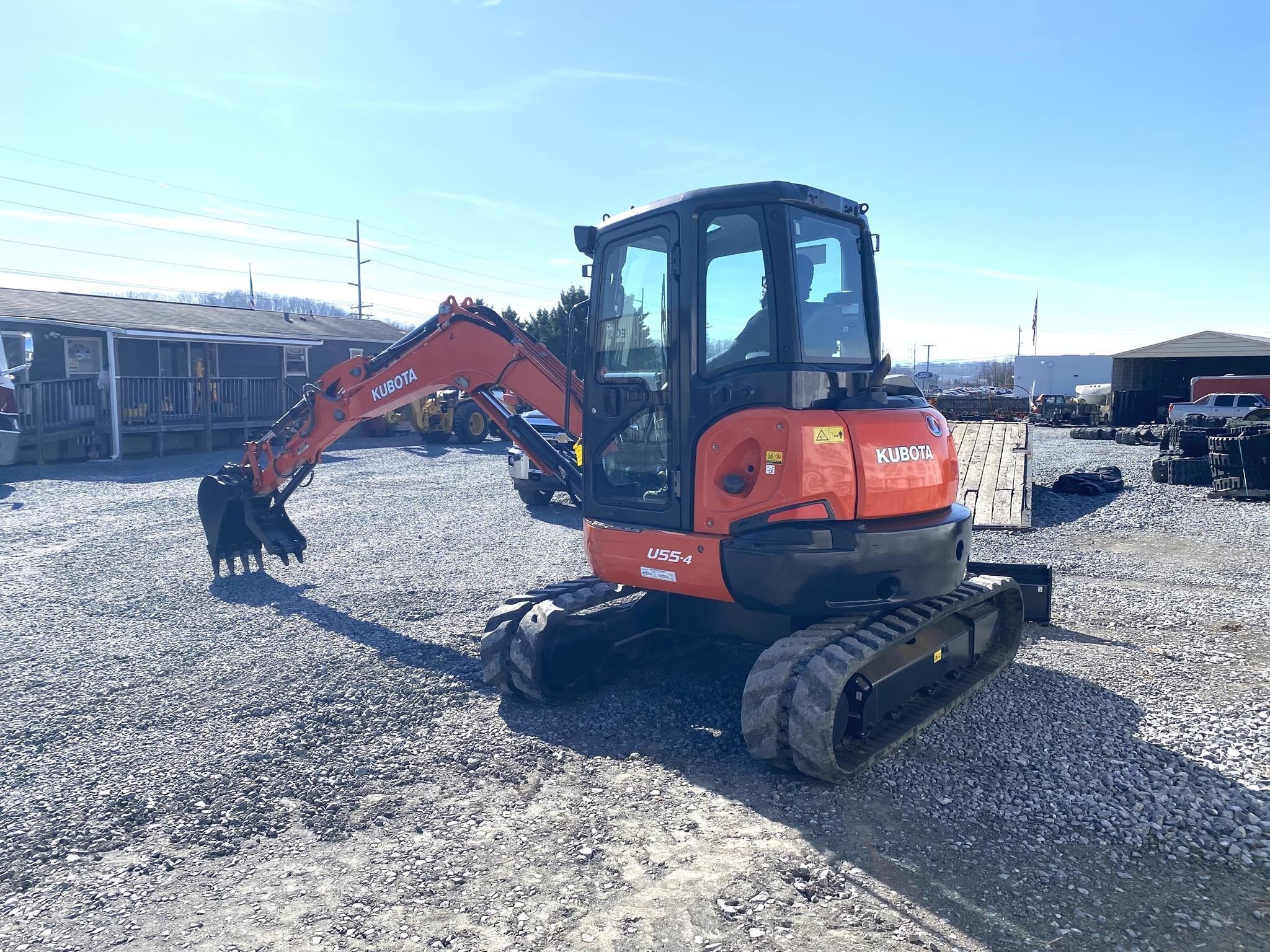 2017 Kubota U55-4 Mini Excavator