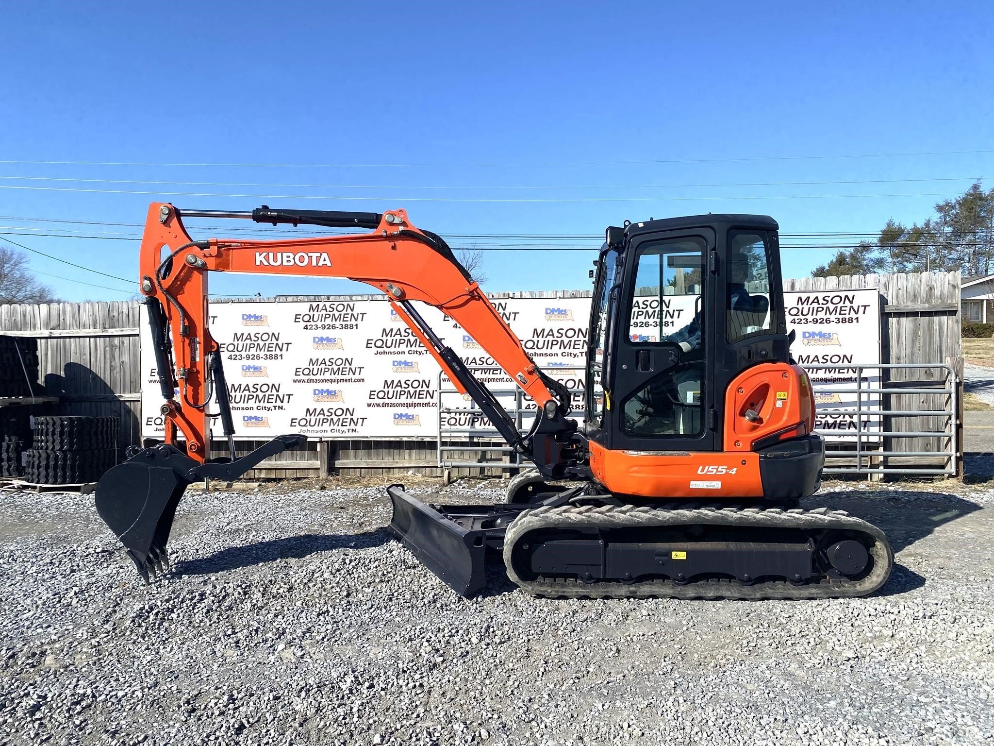 2017 Kubota U55-4 Mini Excavator