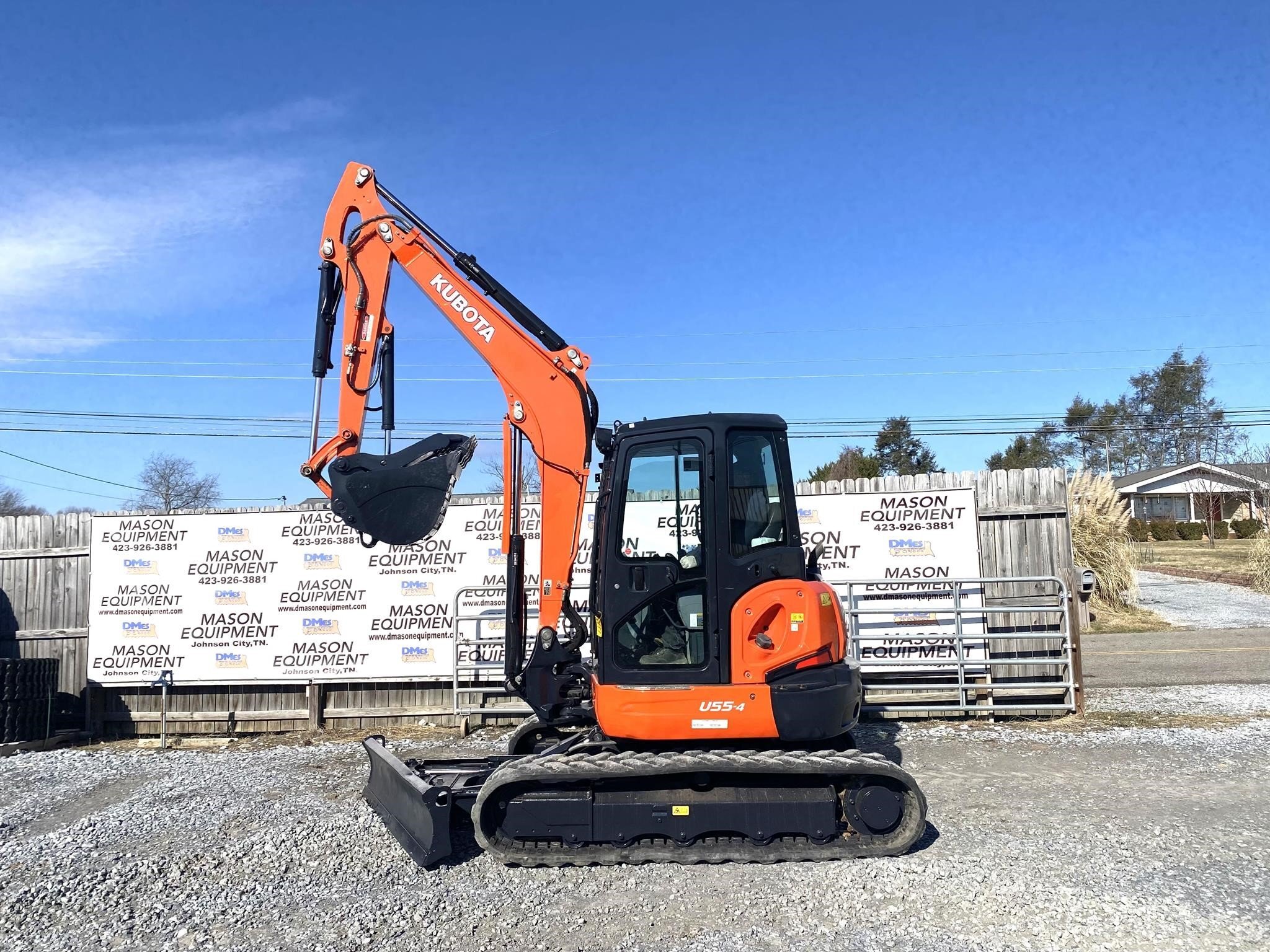 2017 Kubota U55-4 Mini Excavator