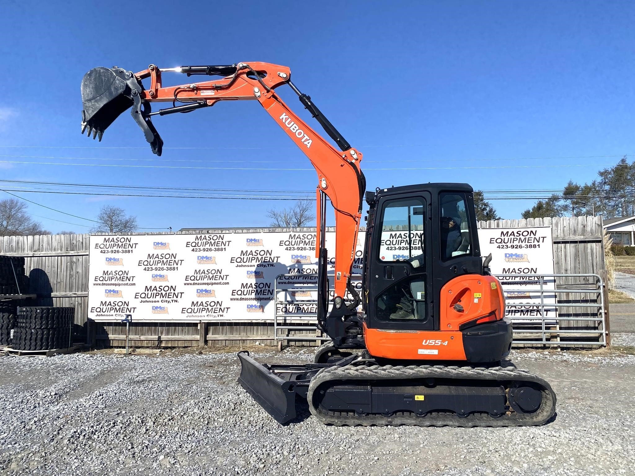2017 Kubota U55-4 Mini Excavator