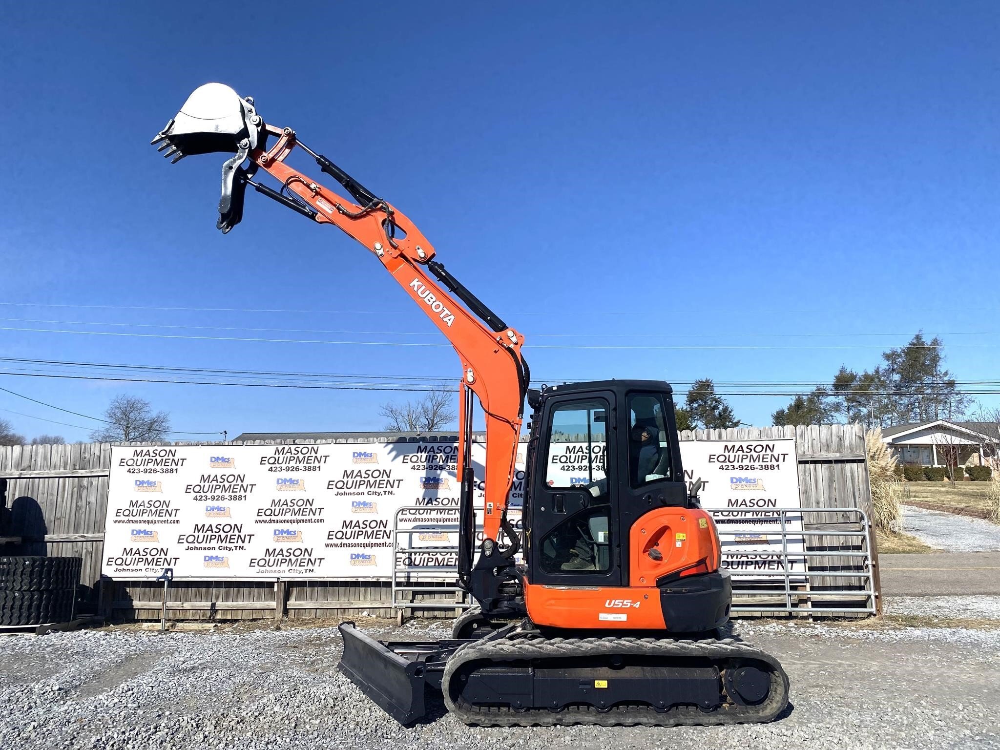 2017 Kubota U55-4 Mini Excavator