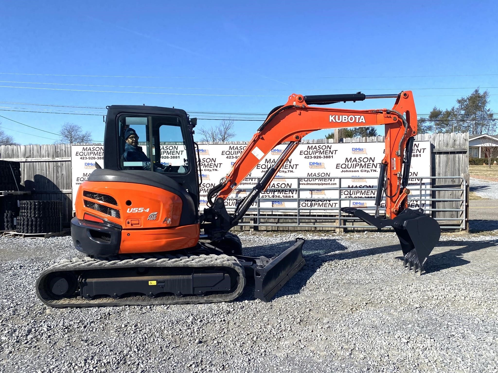 2017 Kubota U55-4 Mini Excavator