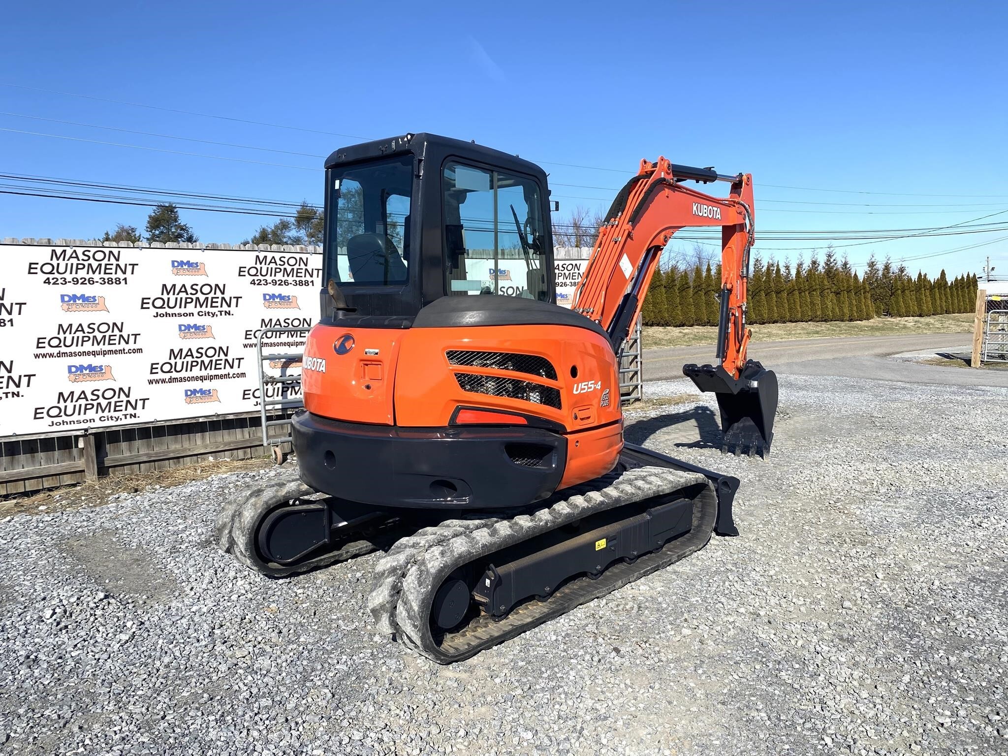 2017 Kubota U55-4 Mini Excavator