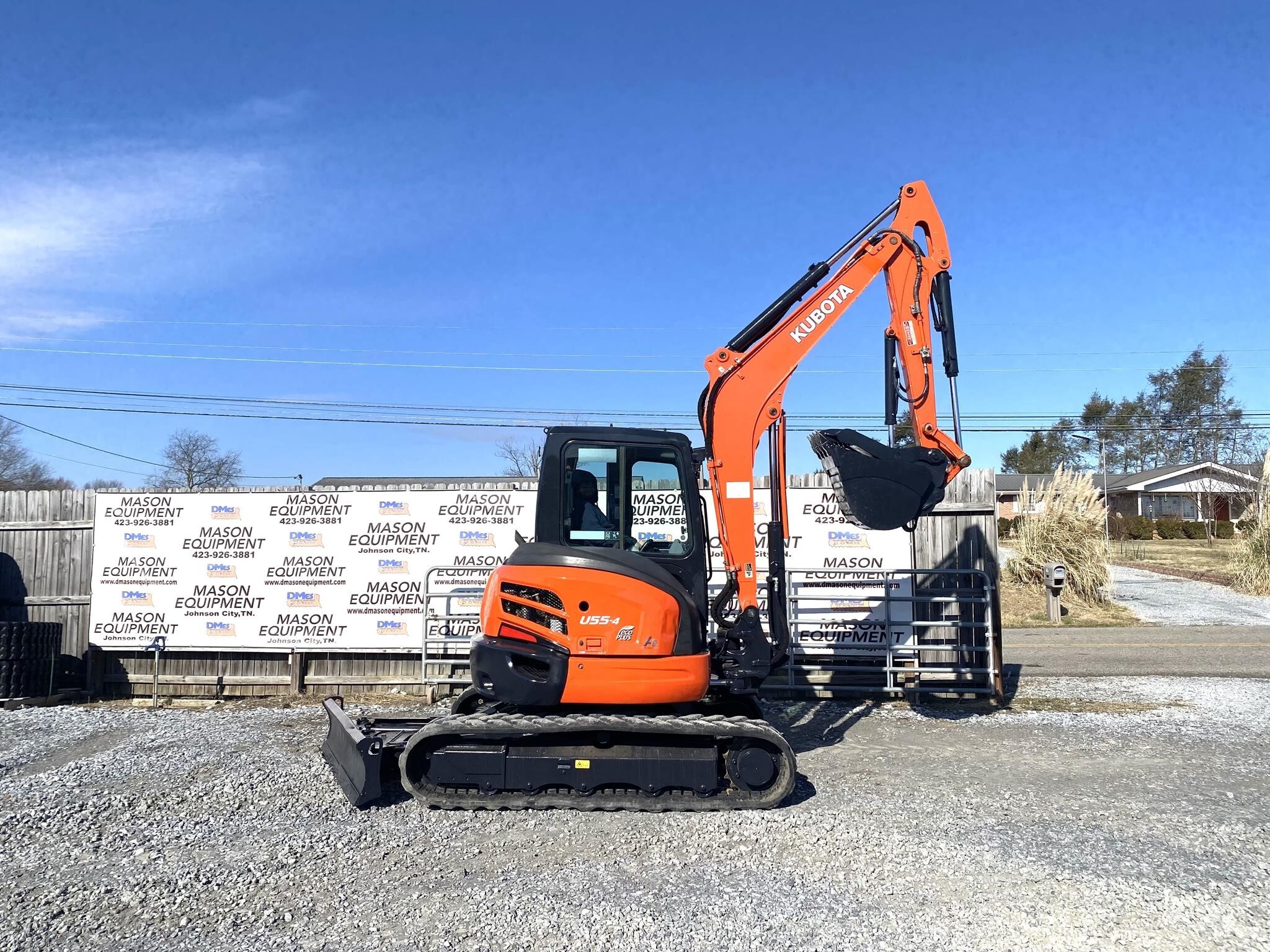 2017 Kubota U55-4 Mini Excavator