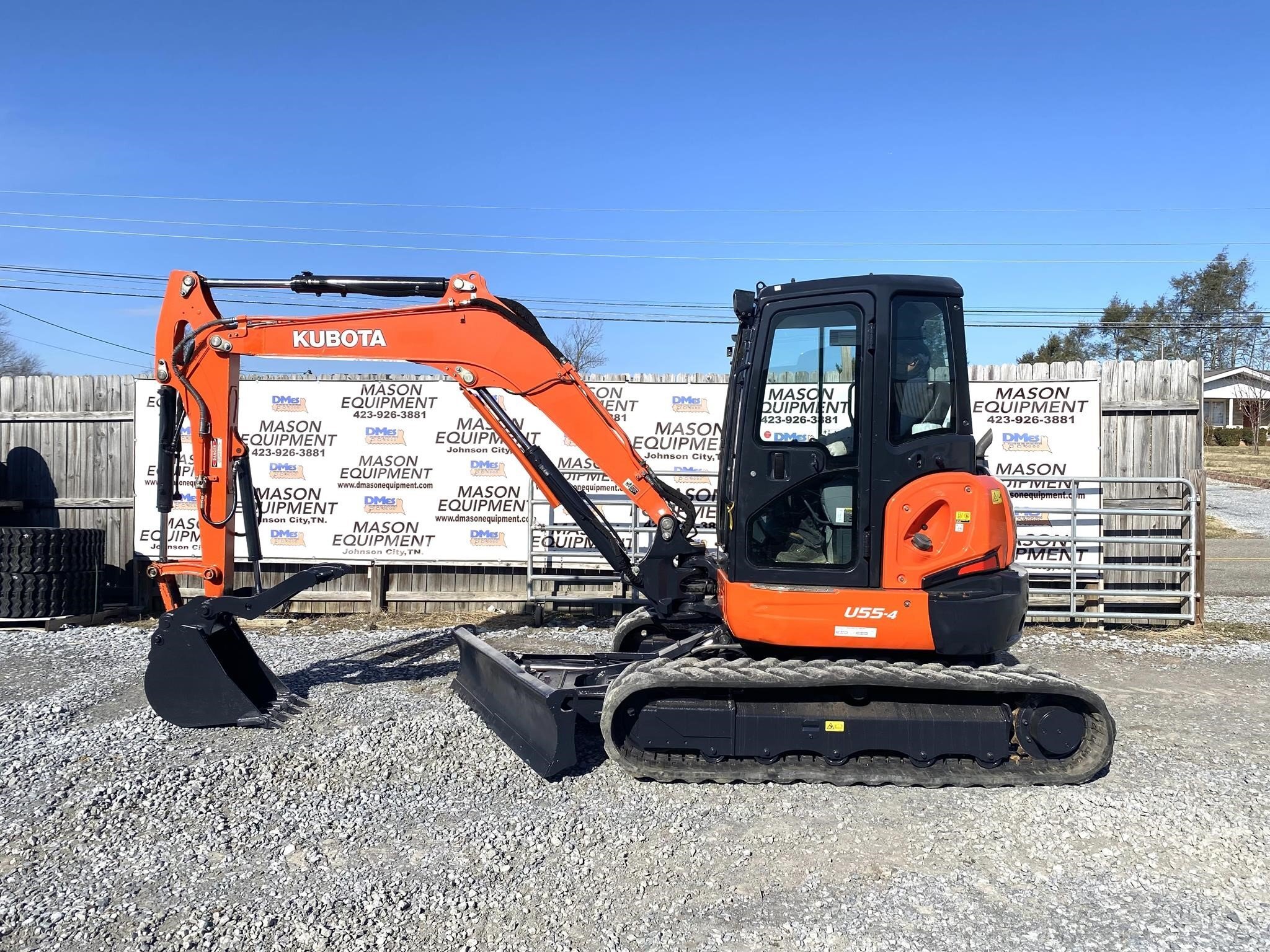 2017 Kubota U55-4 Mini Excavator