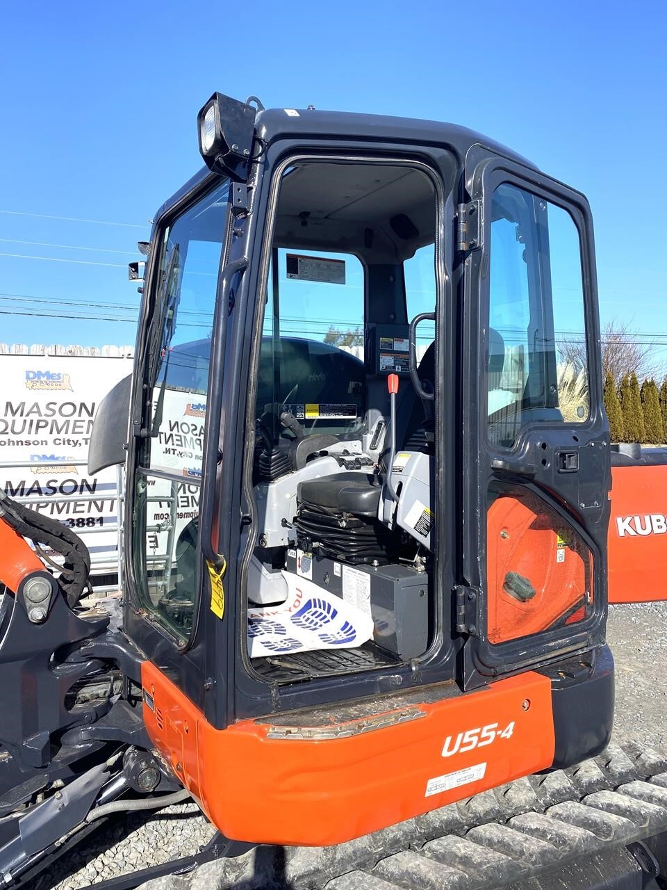 2017 Kubota U55-4 Mini Excavator