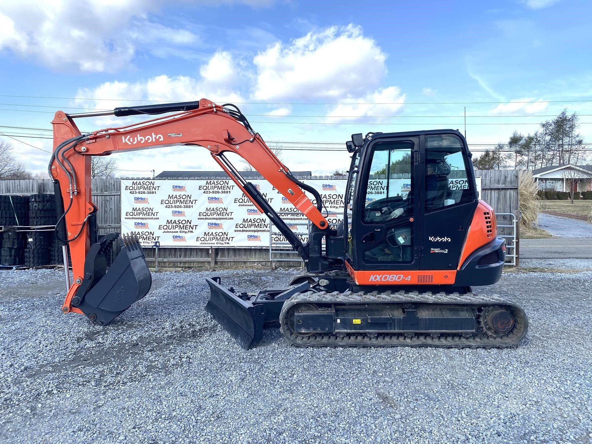 2022 Kubota KX080-4 Mini Excavator