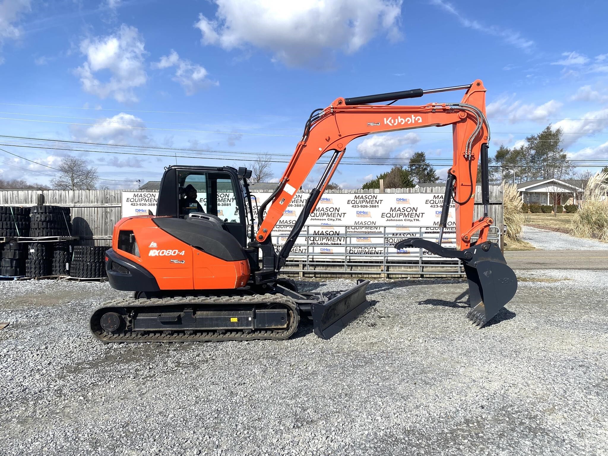 2022 Kubota KX080-4 Mini Excavator
