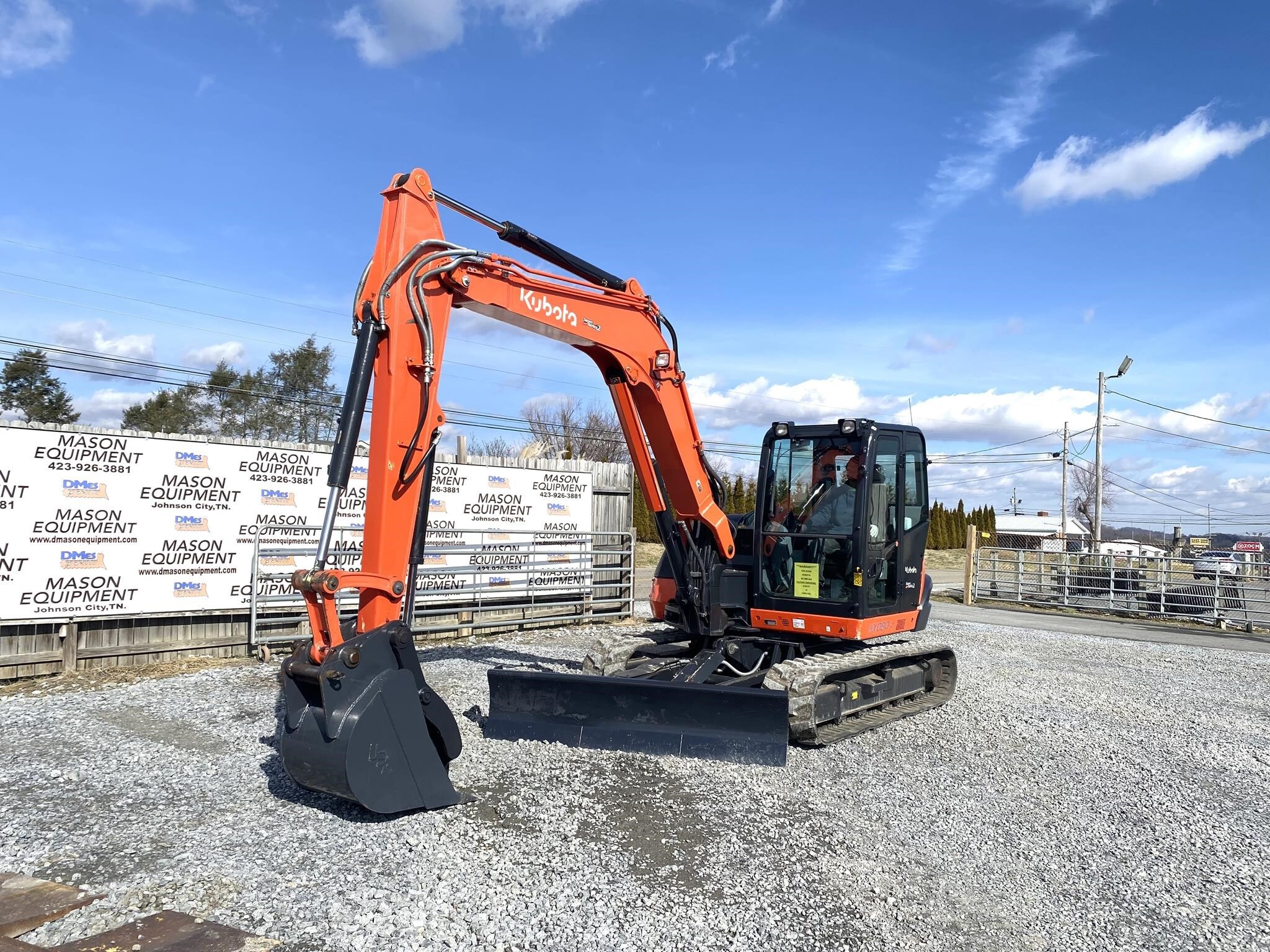 2022 Kubota KX080-4 Mini Excavator