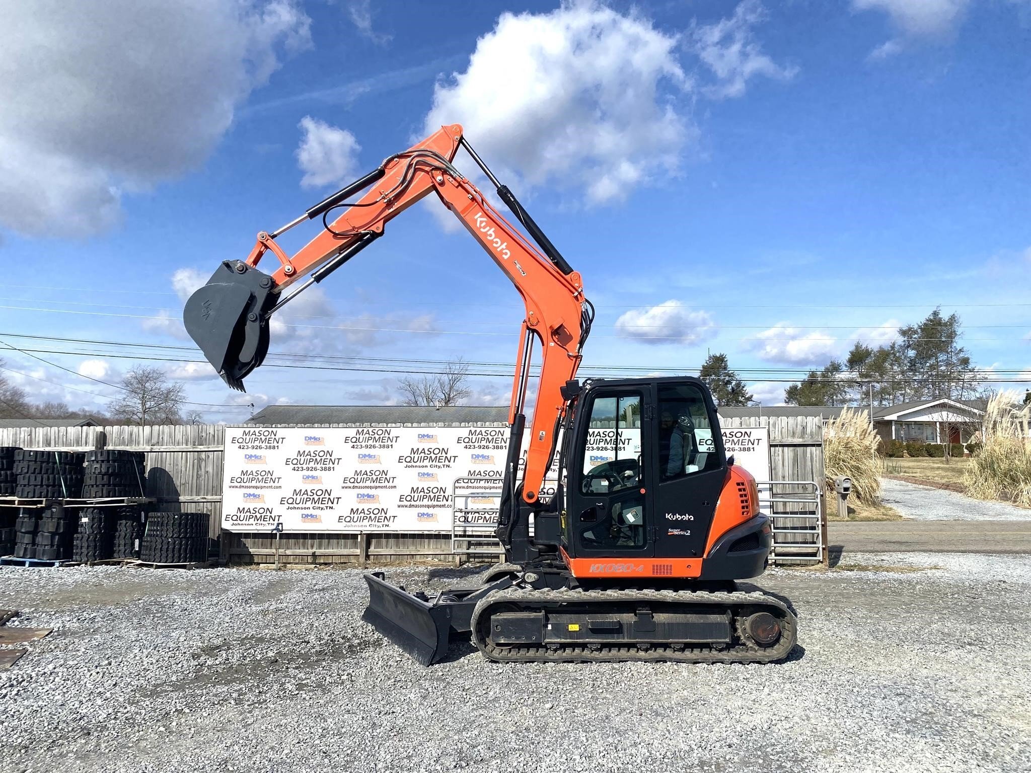 2022 Kubota KX080-4 Mini Excavator