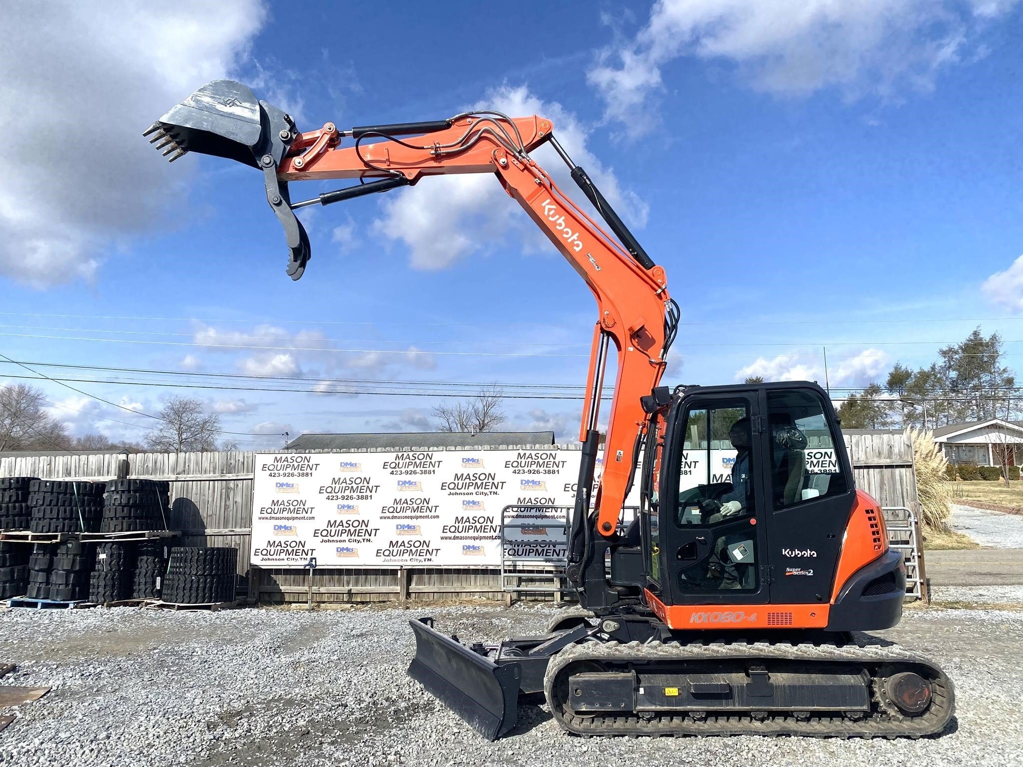 2022 Kubota KX080-4 Mini Excavator