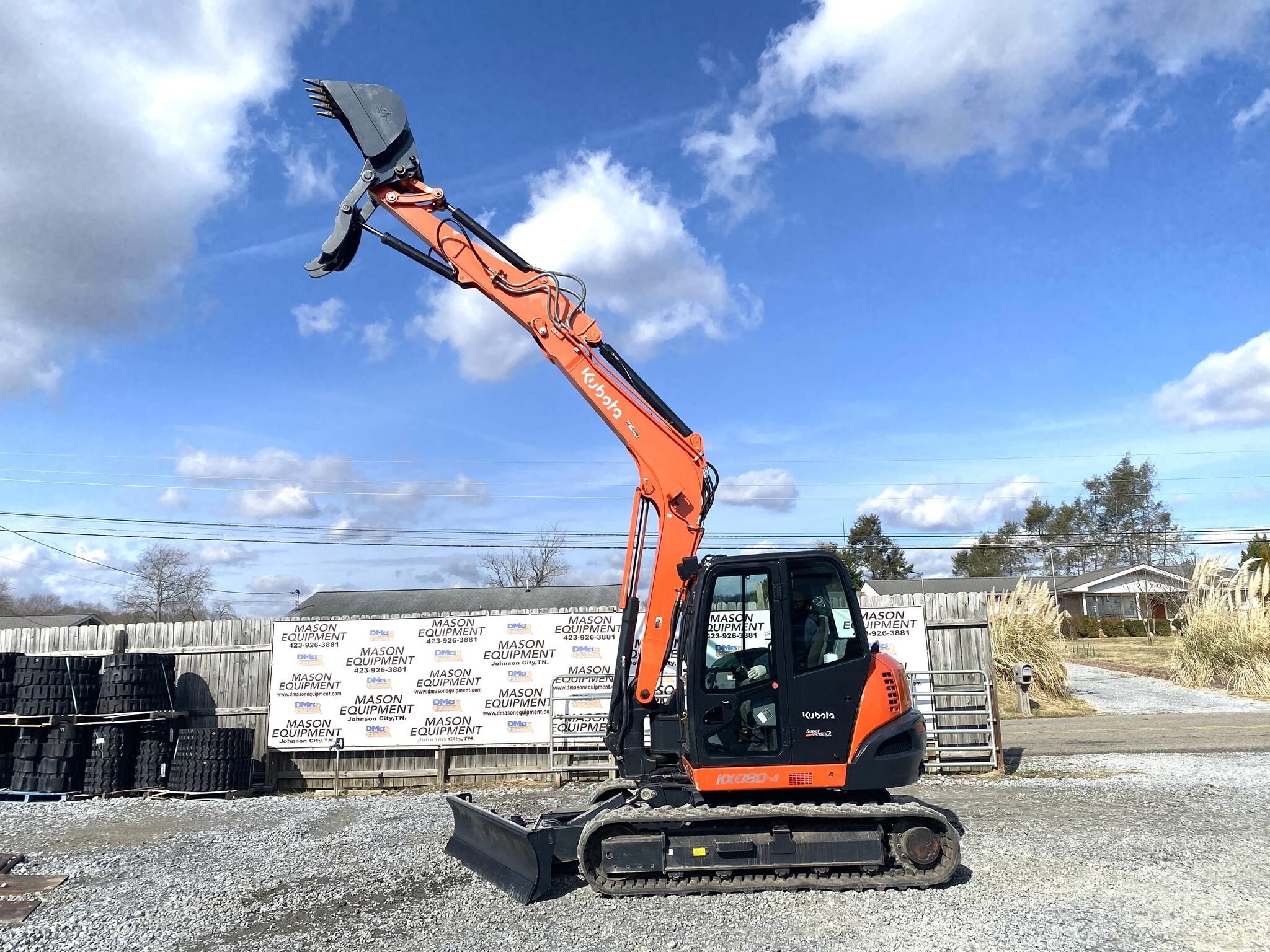 2022 Kubota KX080-4 Mini Excavator