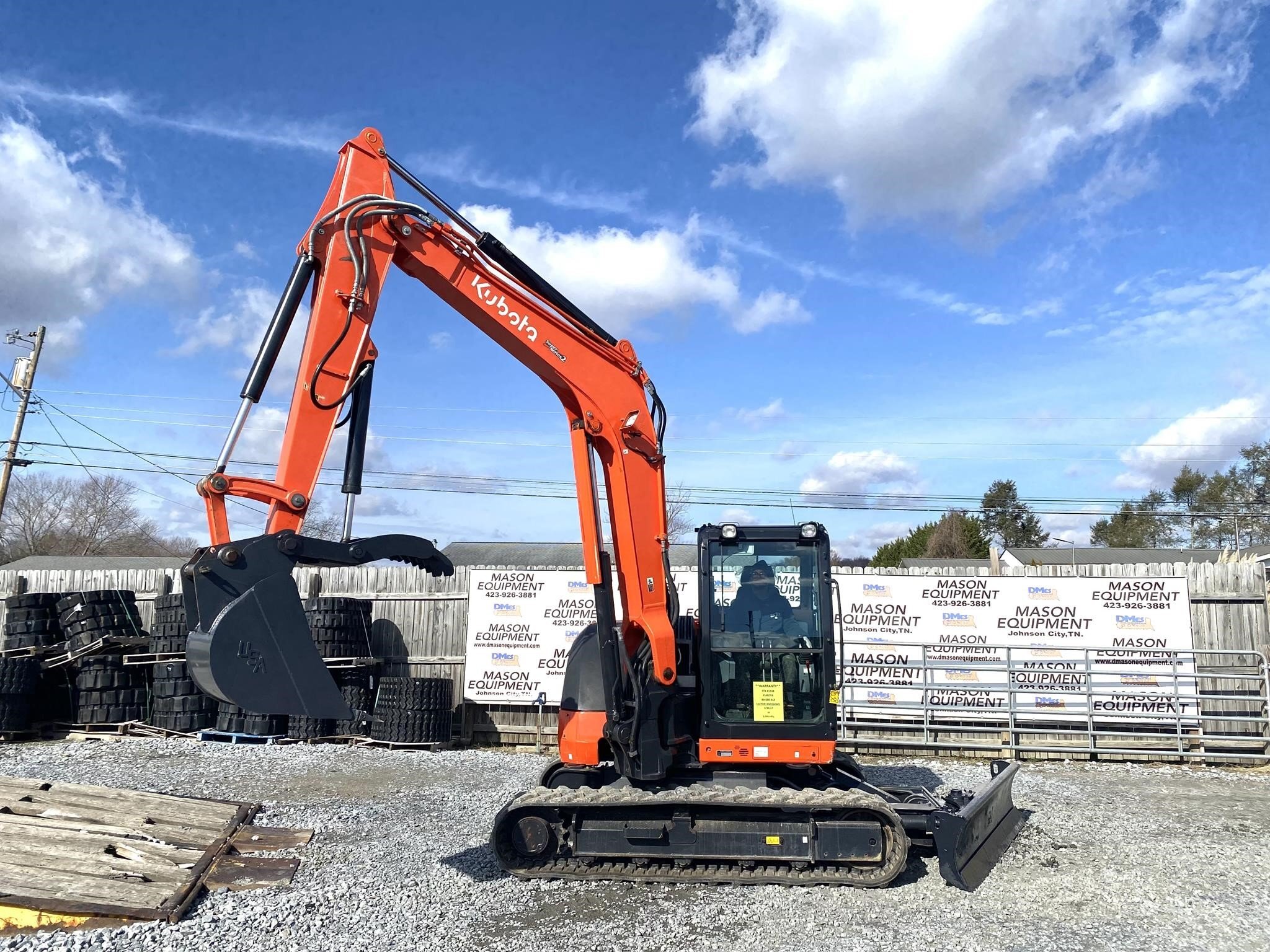 2022 Kubota KX080-4 Mini Excavator