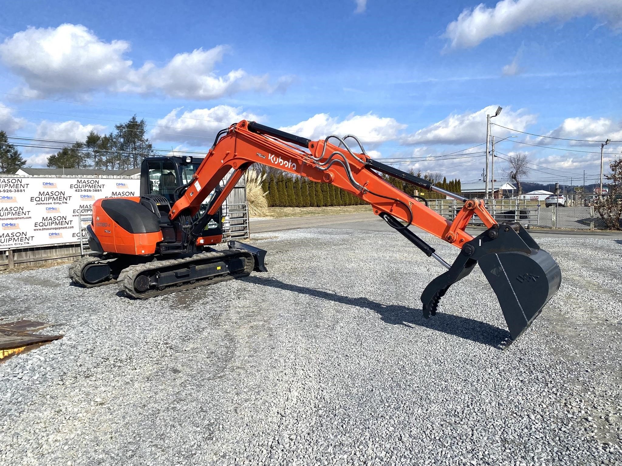 2022 Kubota KX080-4 Mini Excavator