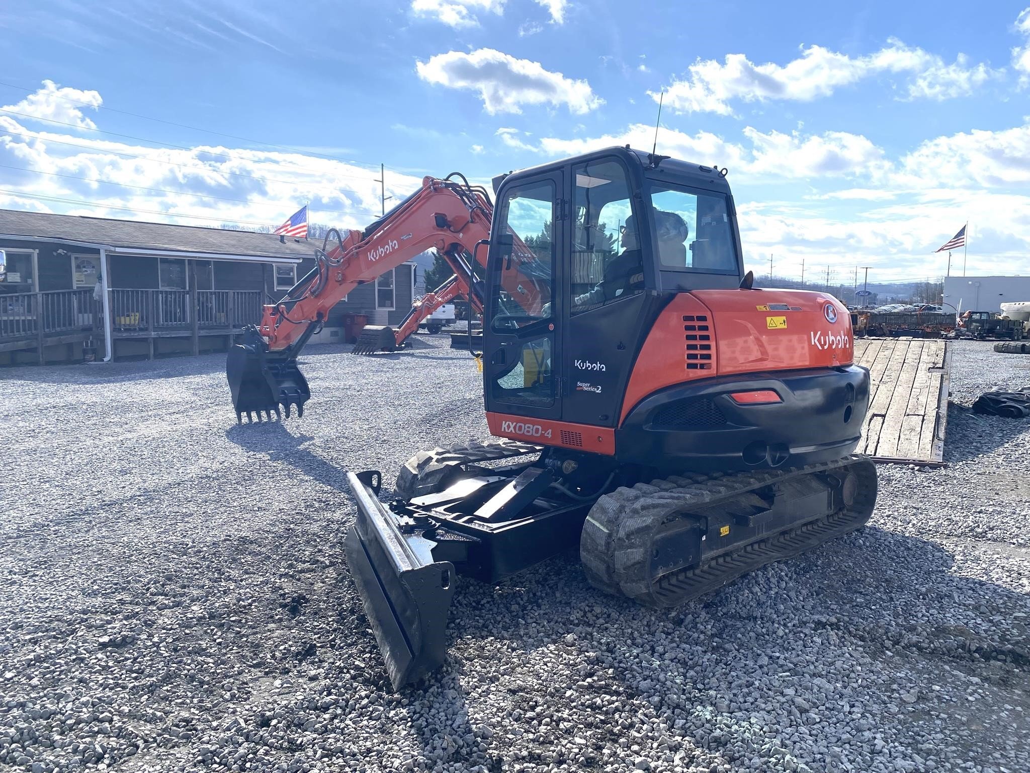 2022 Kubota KX080-4 Mini Excavator