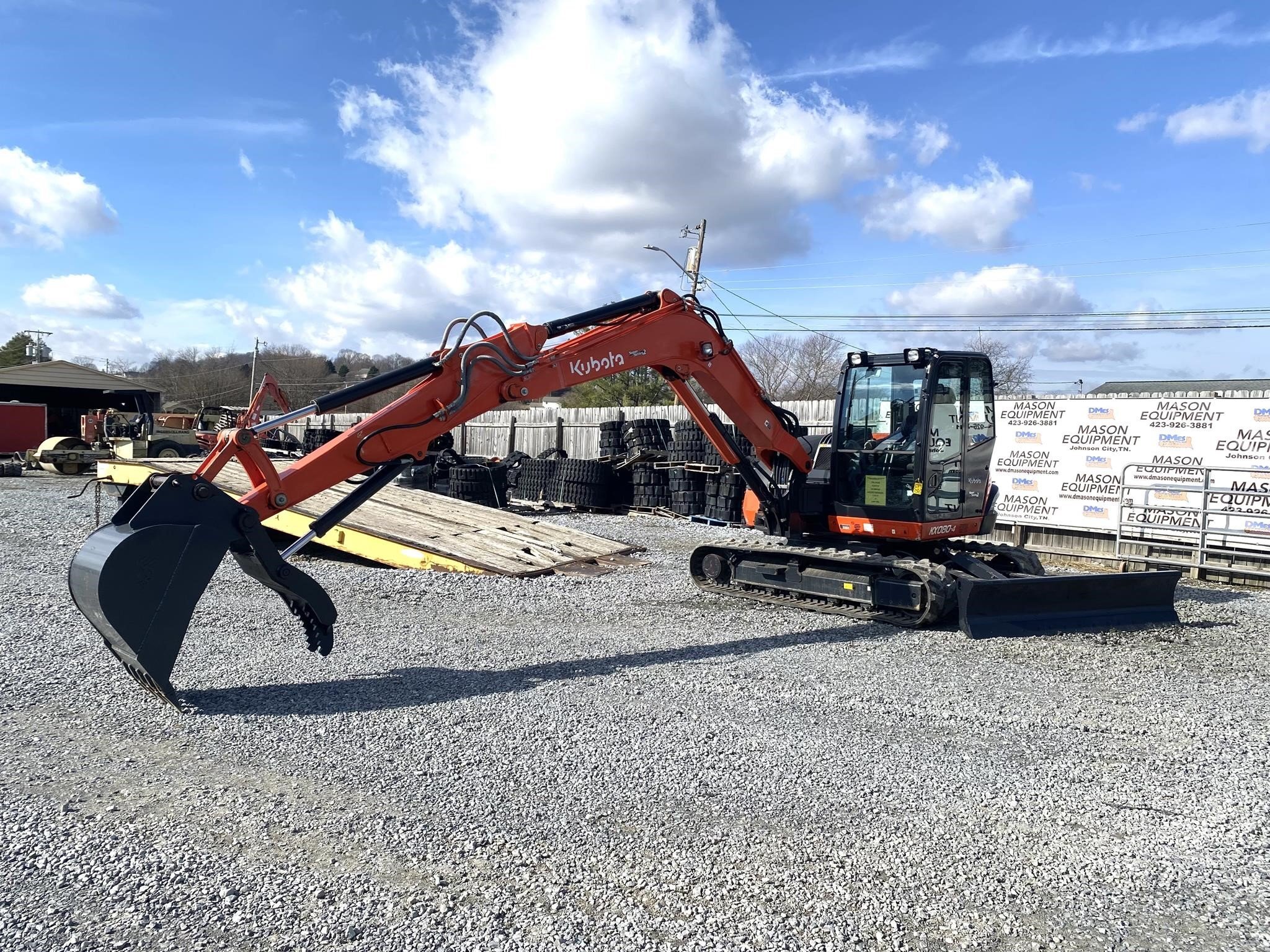 2022 Kubota KX080-4 Mini Excavator